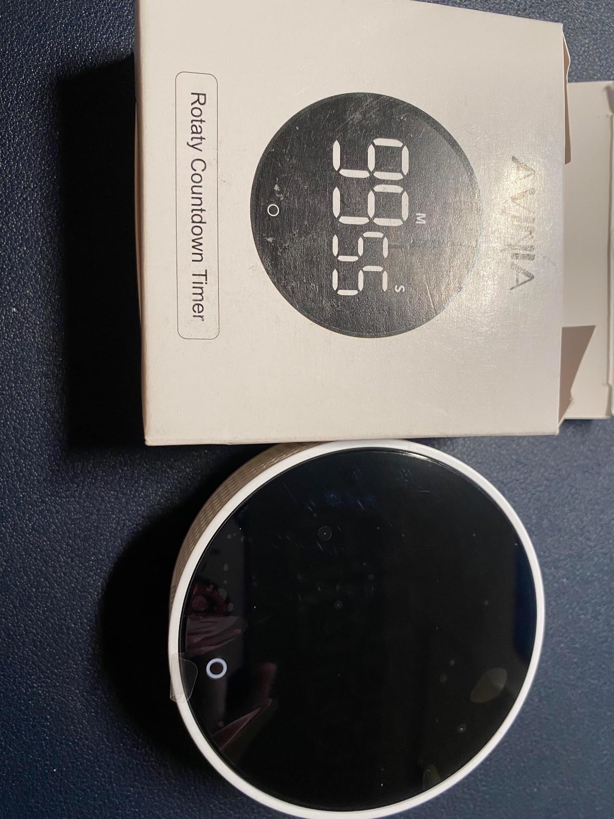 AVINIA Digital Kitchen Timers, Visual timers Large LED Display Magnetic Countdown Countup Timer for Classroom Cooking Fitness Baking Studying Teaching, Easy for Kids and Seniors Black customer photo 2