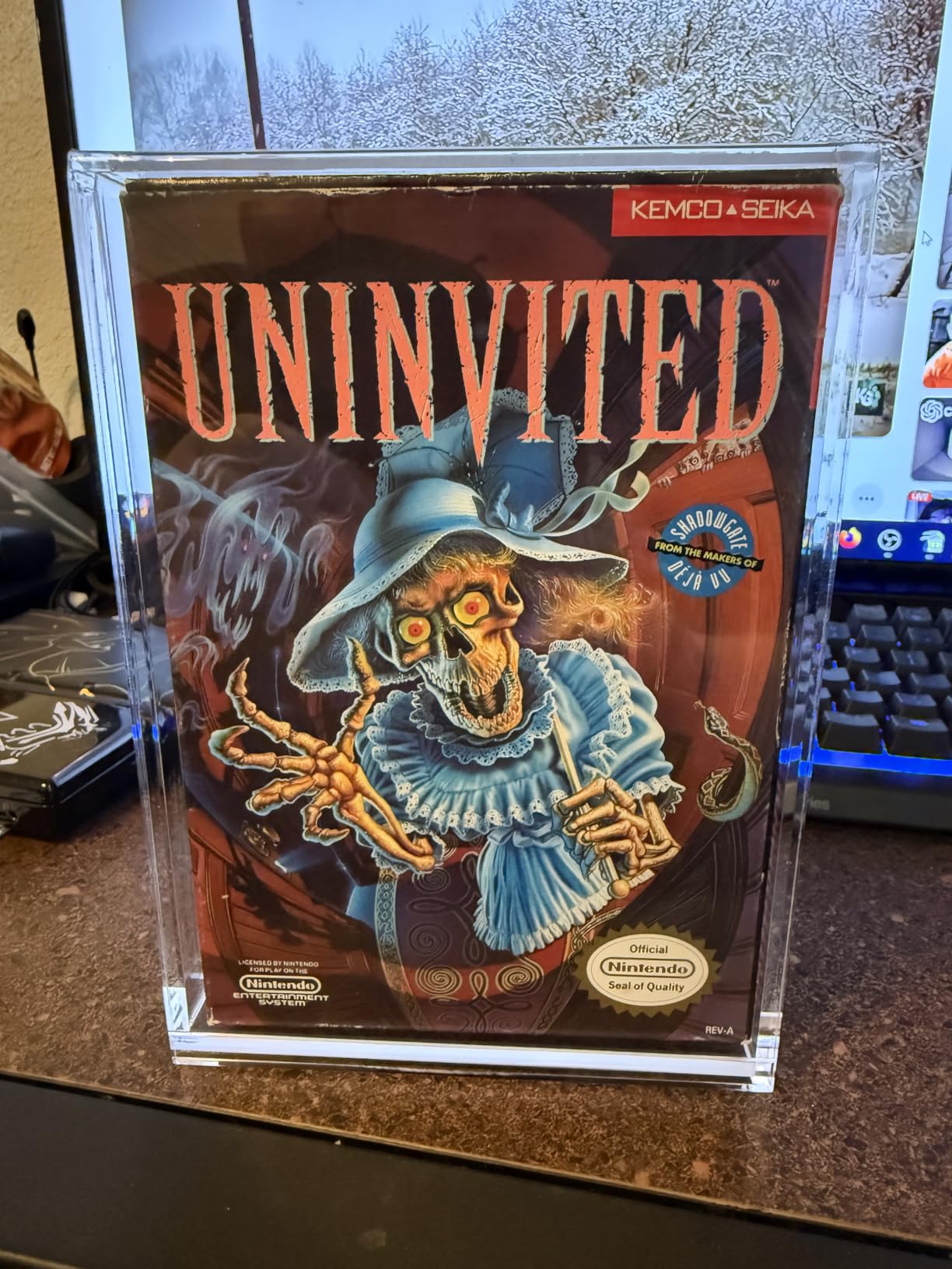 EVORETRO SNES & N64 Game Storage Display Acrylic Protector Case Compatible with Nintendo N64 Game Holder & SNES Game Storage Boxes - 4MM Acrylic SNES Box Protector Clear Case (2 Pack) customer photo 1