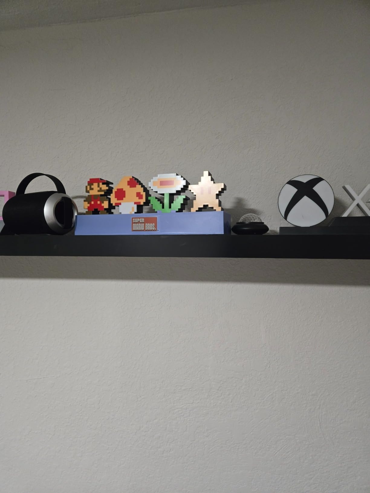 Paladone Super Mario Bros Icons Light, Sound Reactive Mode, Decorative Light Up Super Mario Figure Bedroom Accessories & Decor customer photo 2