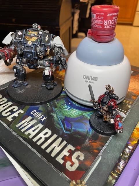 ONiLAB Mini Vortex Mixer with Touch Function, Lab Mixing, Nail Polish,Eyelash Adhesives and Acrylic Paints Mixing, Lab Vortexer for Tubes,Include 120 pcs Stainless Steel Mixing Balls customer photo 2