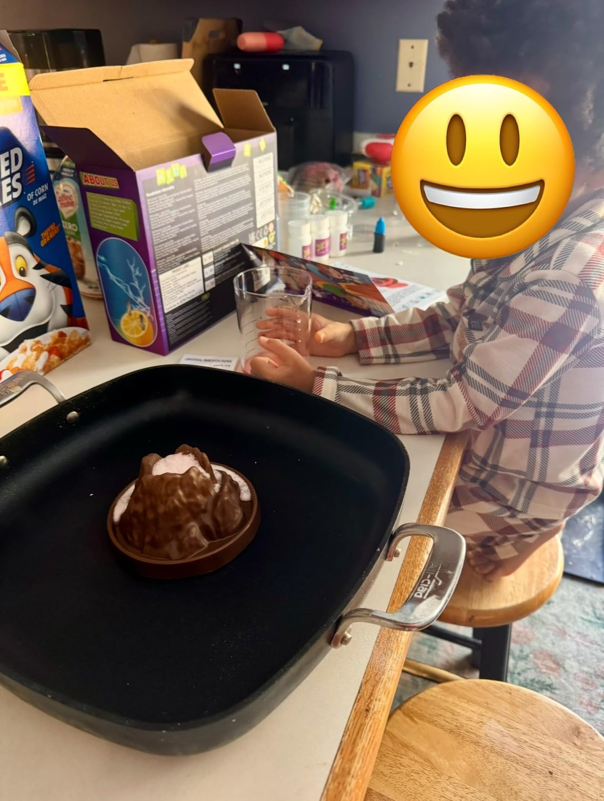 UNGLINGA 70 Lab Experiments Science Kits for Kids Educational Scientist Toys Birthday Gifts Idea for Girls Boys, Chemistry Set, Erupting Volcano, Fruit Circuits, S.T.E.M Activities Science Project customer photo 2