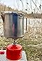 Ultralight Backpacking Stove Portable Pocket Stove Titanium Camping Gas Burner only 26g with 1 Extra Backup O-Ring customer photo 2