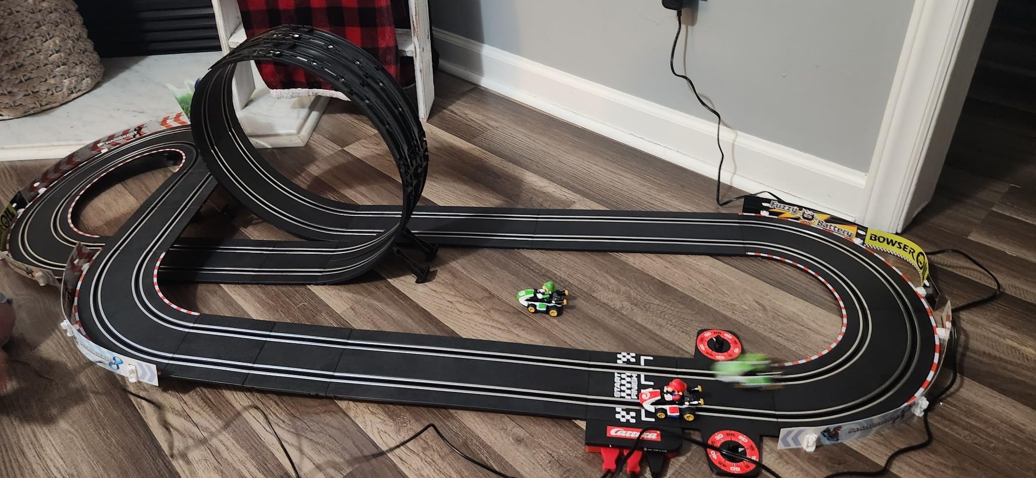 Carrera GO Electric Powered Slot Car Racing Kids Toy Race Track Set 1:43 Scale, Mario Kart customer photo 1