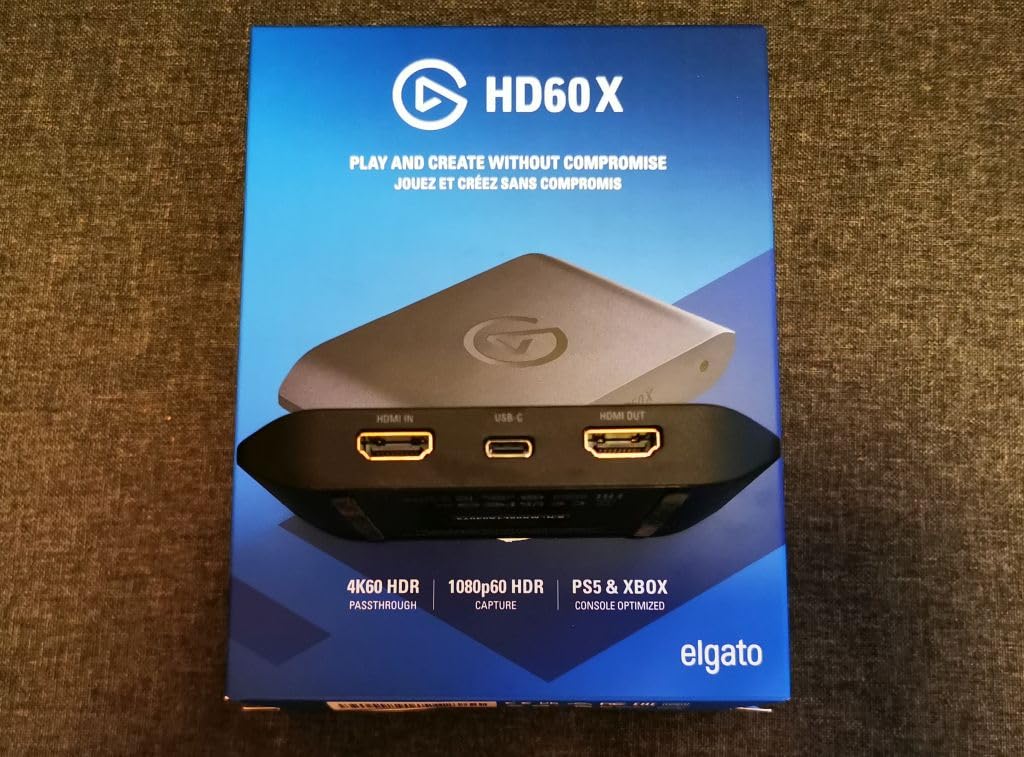 Elgato HD60 X - Stream and Record in 1080p60 HDR10 or 4K30 with Ultra-low Latency on PS5|Pro, PS4|Pro, Xbox Series X/S, Nintendo Switch 2 customer photo 1