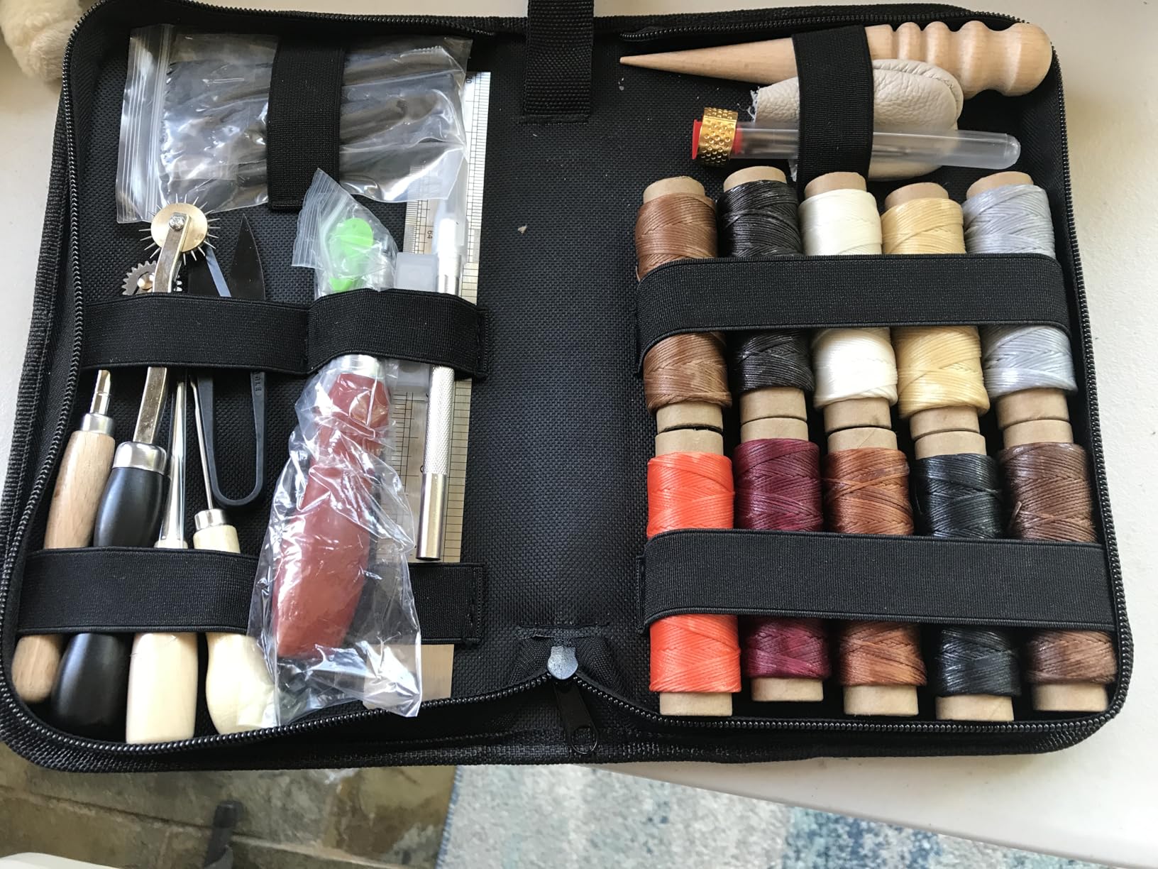 PLANTIONAL Leather Working Tools for Beginners: Professional Leather Tools customer photo 1