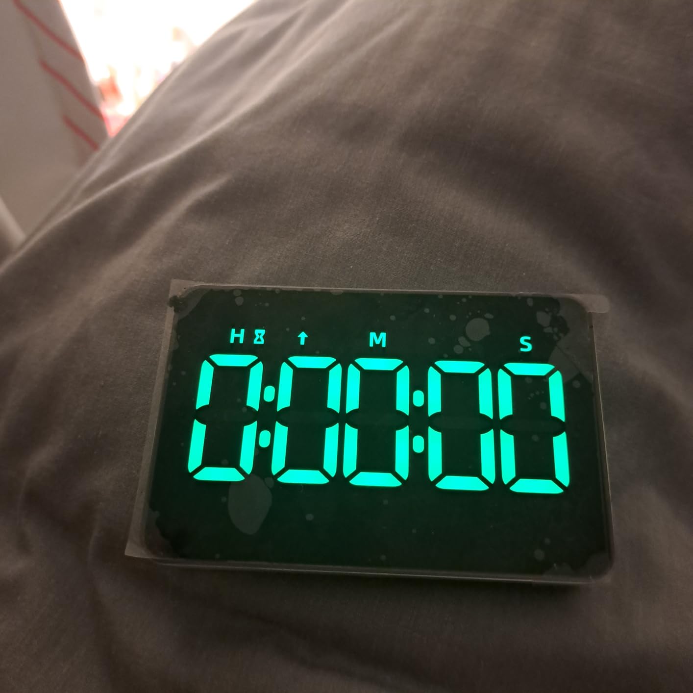 Rechargeable Digital Kitchen Timer for Cooking, Magnetic Timers with Countdown/up, Kids Timer with 5