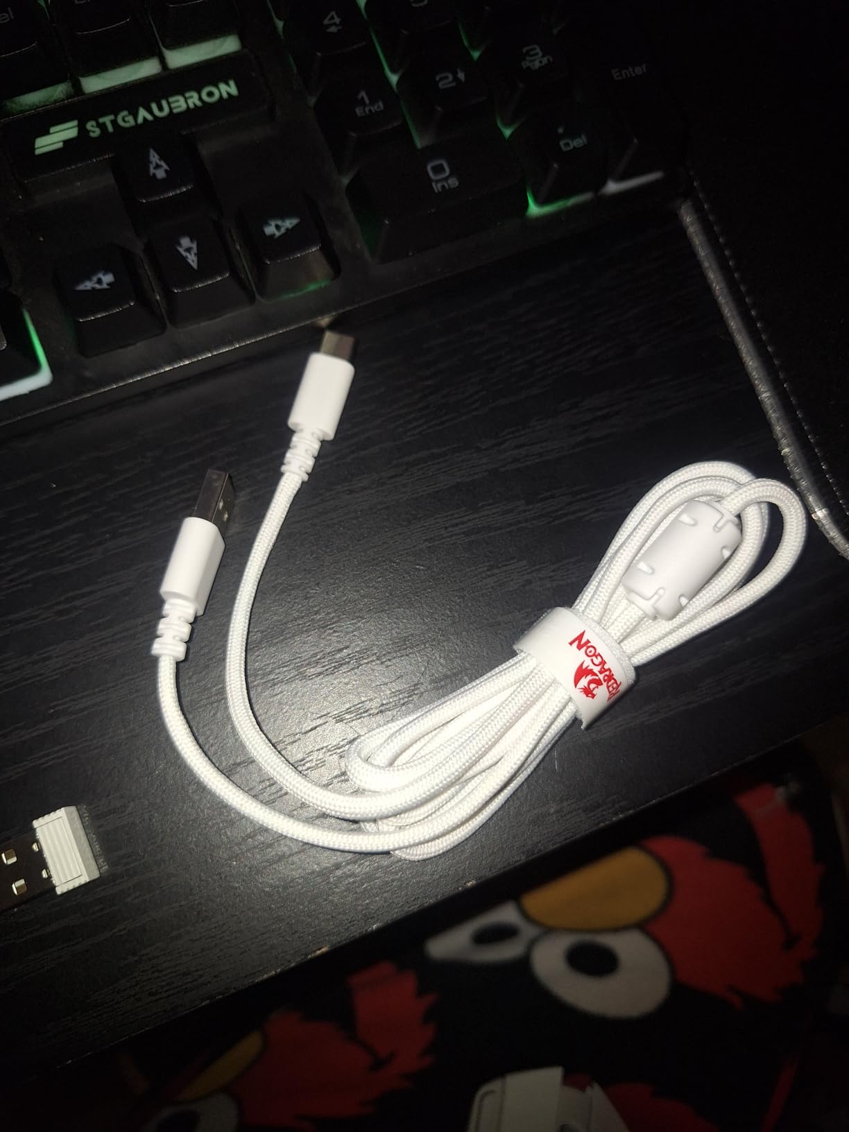 Redragon M810 Pro Wireless Gaming Mouse, 10000 DPI Wired/Wireless Gamer Mouse w/Rapid Fire Key, 8 Macro Buttons, 45-Hour Reliable Power Capacity and RGB Backlit for PC/Mac/Laptop customer photo 1