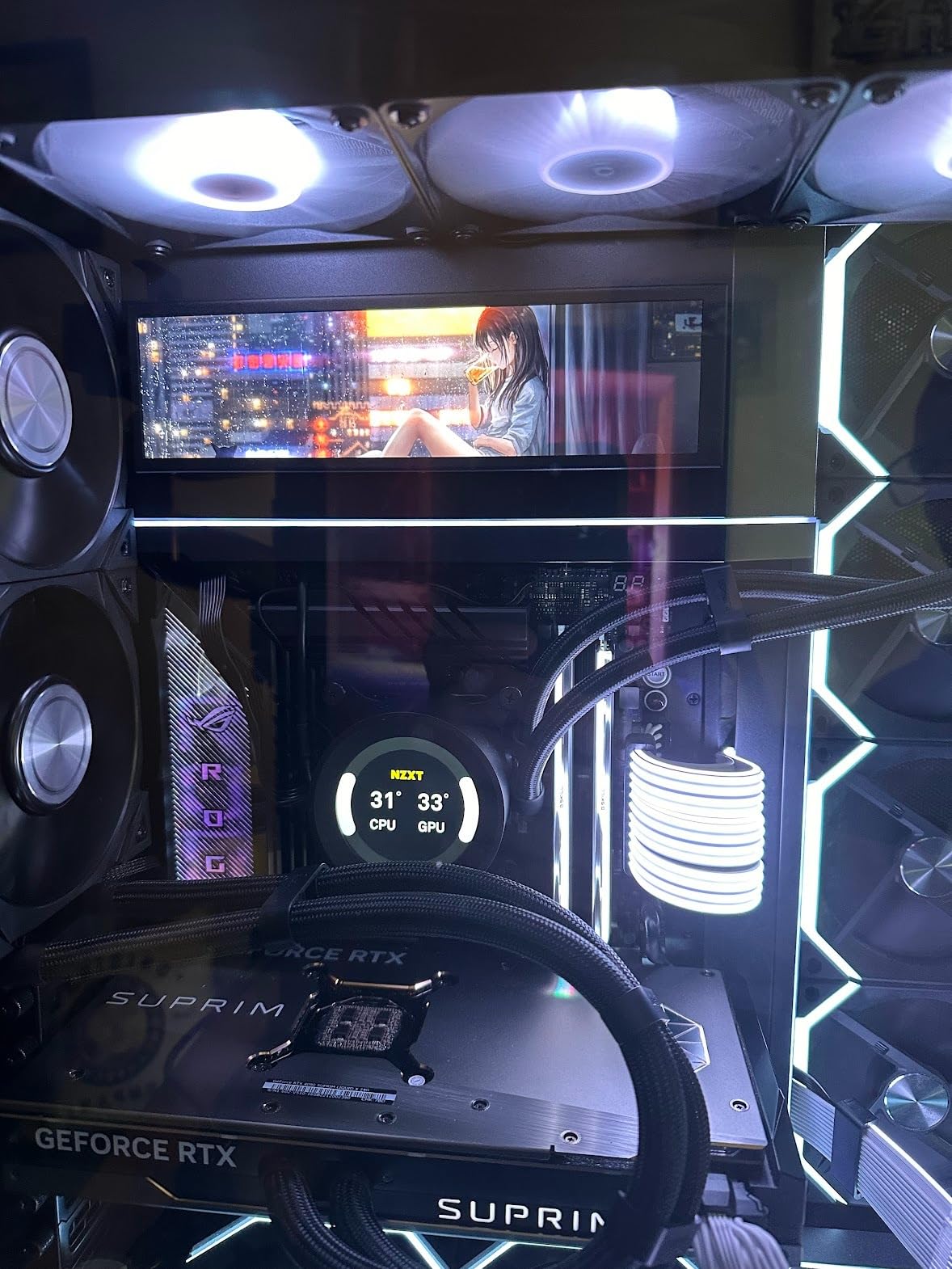 8.8 inch Monitor PC Case Temperature Display mini Ultra Wide Secondary Screen Long Stretched Bar Display AIDA64 PC Sensor Panel 1920x480 Small Temp Monitor for RPi CPU Monitoring customer photo 2