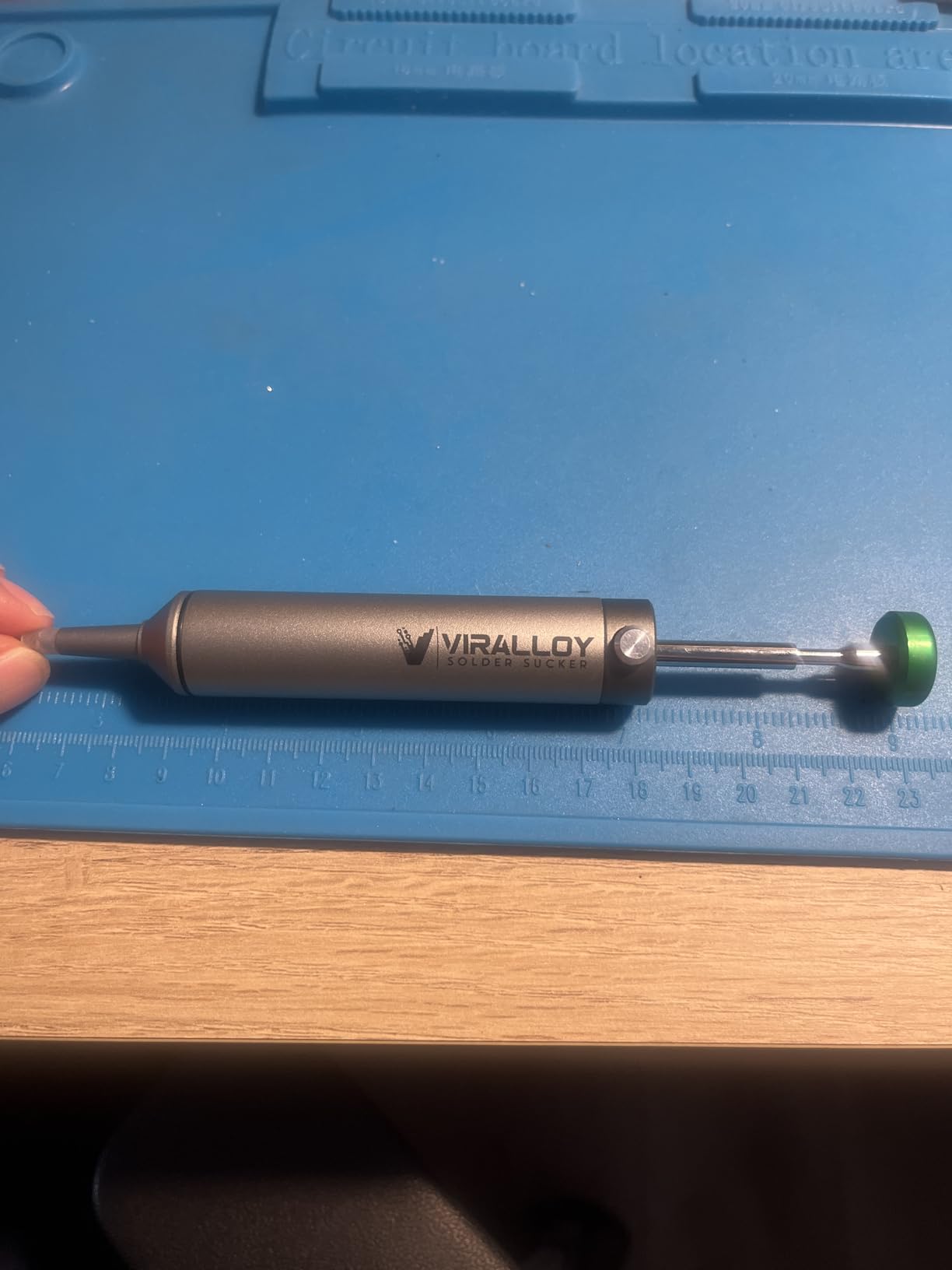 Solder Sucker Tool No Clog Silicone-Tip Manual Desoldering Pump Soldering Accessories for Solder Remover - Unrivaled Suction • No Power Needed • Ultra Low-Maintenance • Best-in-Class Desoldering Gun customer photo 2