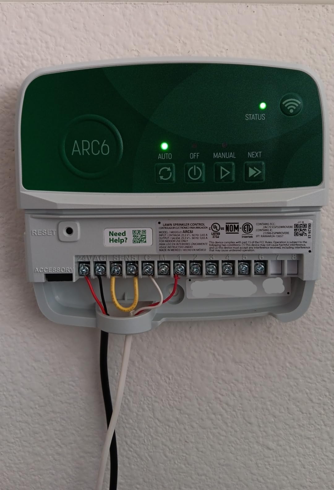 Rain Bird ARC8 App-Based Indoor/Outdoor Smart WiFi Irrigation Sprinkler Timer/Controller, 8-Zone/Station, EPA WaterSense Certified, Compatible with Alexa, Indoor/Outdoor 8-Station customer photo 2