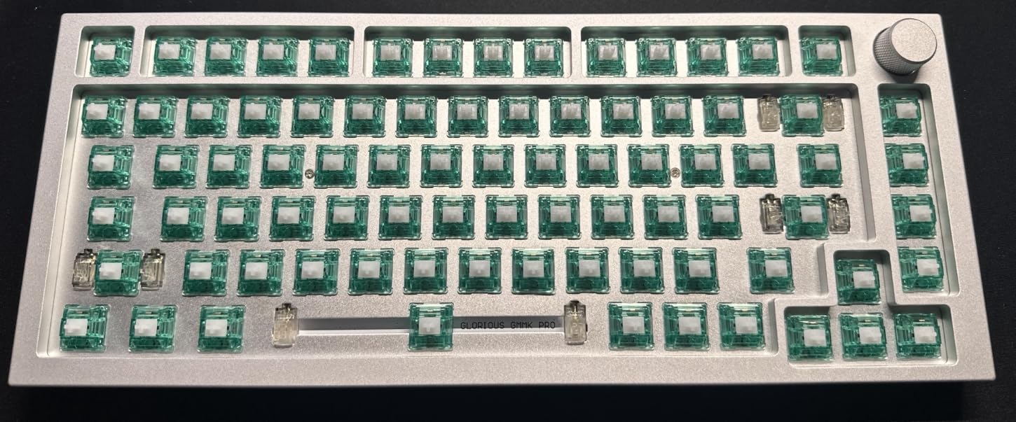 DUROCK Silent Shrimp Switches, Silent T1 Tactile Switches 67g, 5 Pins Pre-Lubed MX Silent Keyboard Switches (DUROCK Silent Shrimps, 90pcs) customer photo 2