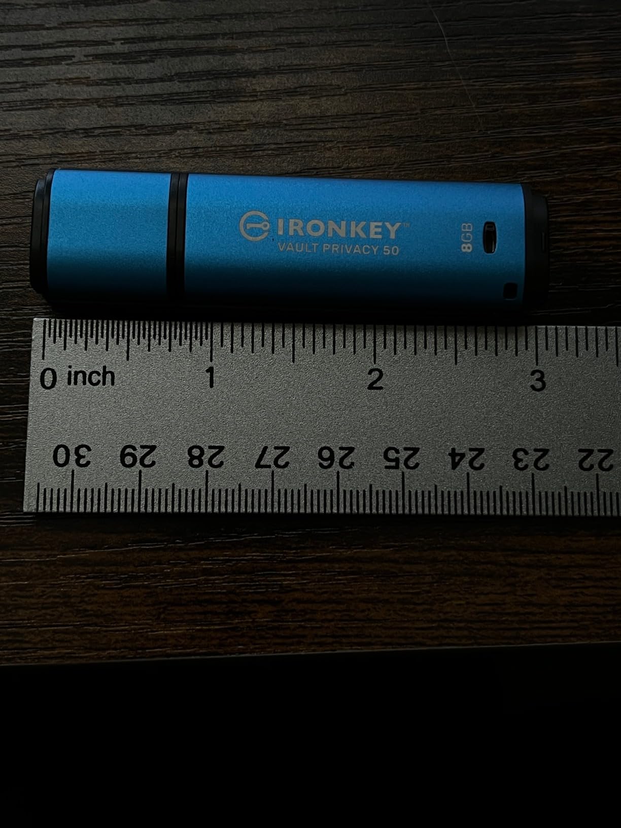 Kingston IronKey Vault Privacy 50 256GB Encrypted USB | FIPS 197 | AES-256bit | BadUSB Attack Protection | Multi-Password Options customer photo 1