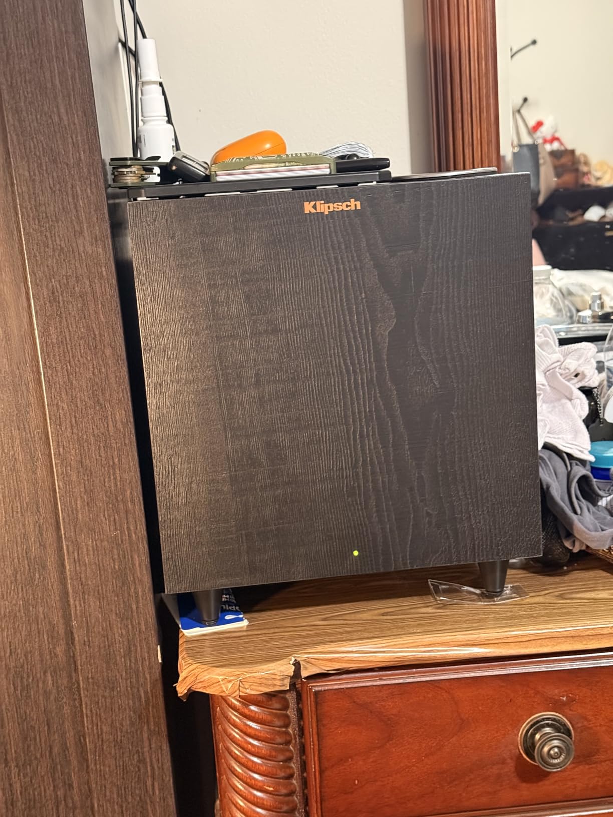 Klipsch R-80SWi 8-inch 150W Wireless Subwoofer with High Performance Driver customer photo 2