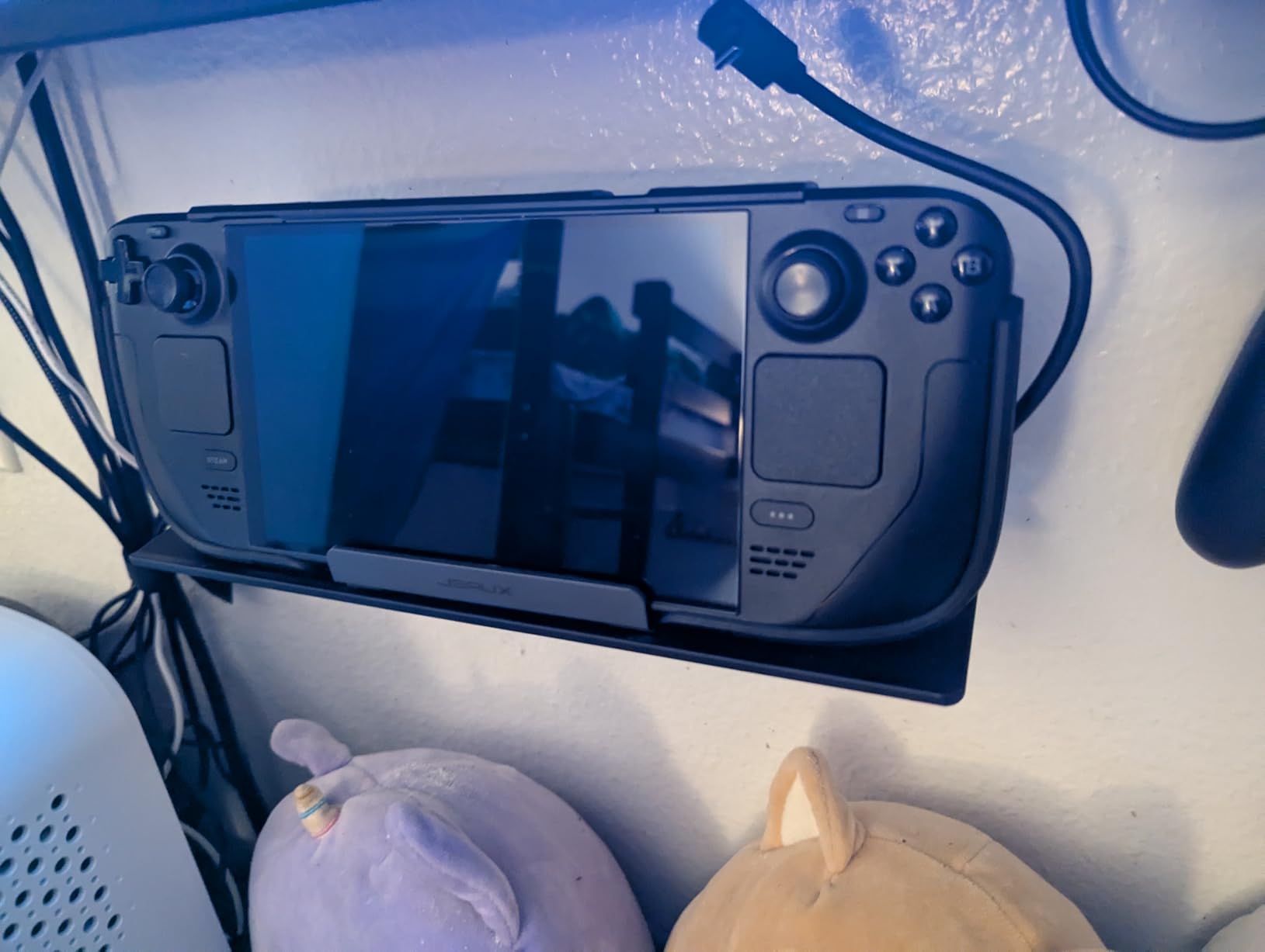 JSAUX Upgraded Docking Station 4K@120Hz for Steam Deck OLED/ROG Ally X/Legion Go/MSI Claw, 5-in-1 Steam Deck Dock with HDMI 2.1, 100Mbps Ethernet, USB 2.0 and 100W Charge customer photo 2