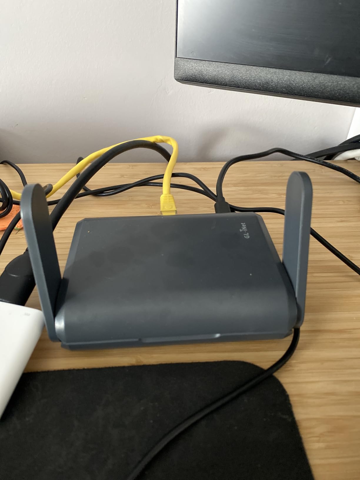 GL.iNet GL-AXT1800 (Slate AX) Portable Travel Router, Pocket Wi-Fi 6 Wireless Internet Router, Portable VPN Routers WiFi for Travel, Public Computer Routers, Business, Moblie/RV/Cruise/Plane customer photo 2