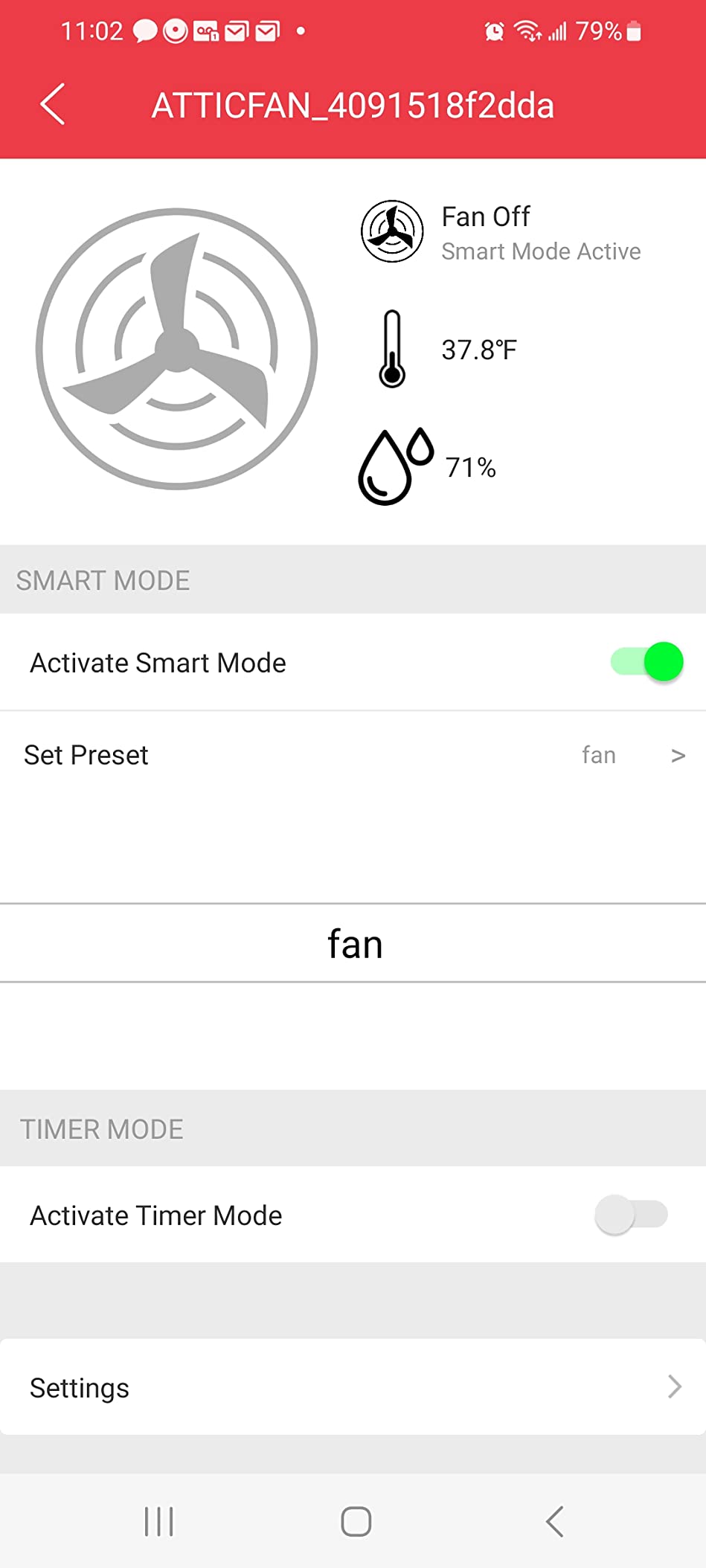 Smart Attic Fan Control - Thermostat and Humidistat - App Control - Built-in Presets - Fire Safety Shut-Off - Perfect Replacement for Existing Attic Fan Thermostats customer photo 1