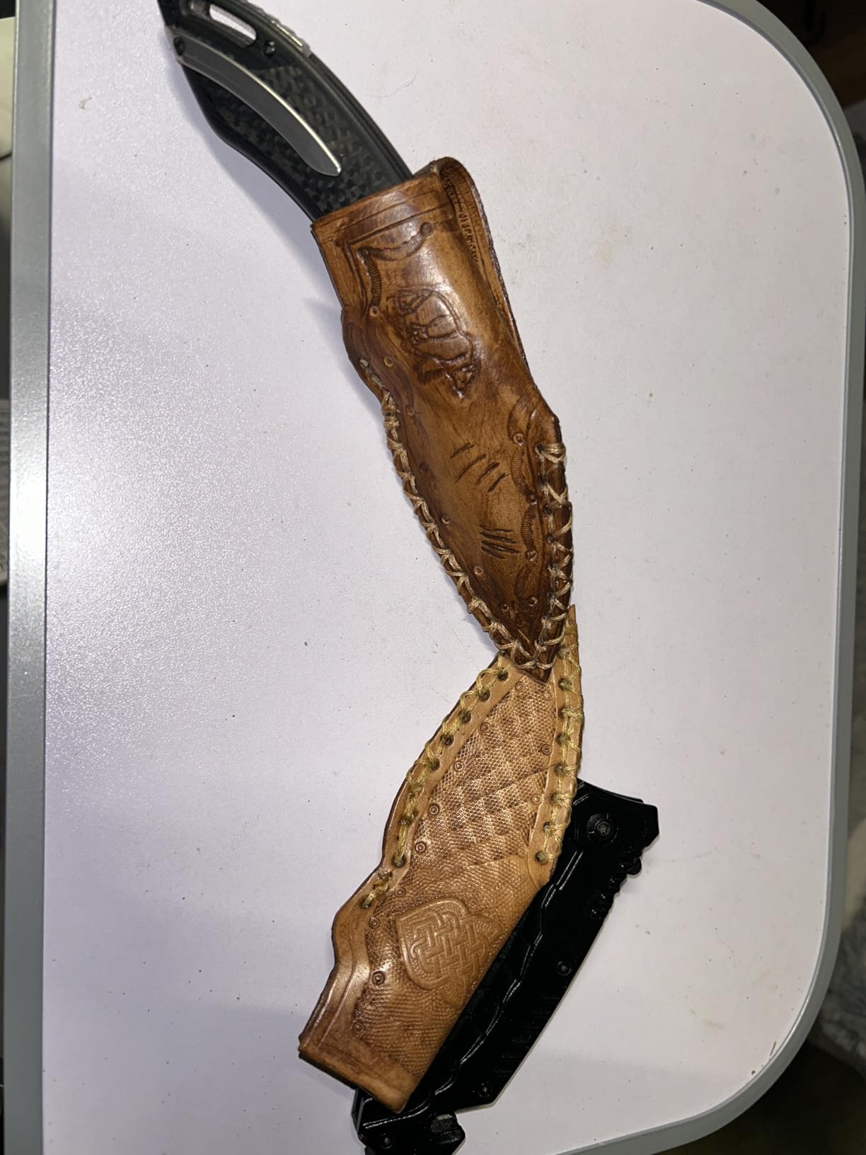 BUTUZE Leather Working Tools, Practical Leather Craft Kit customer photo 2