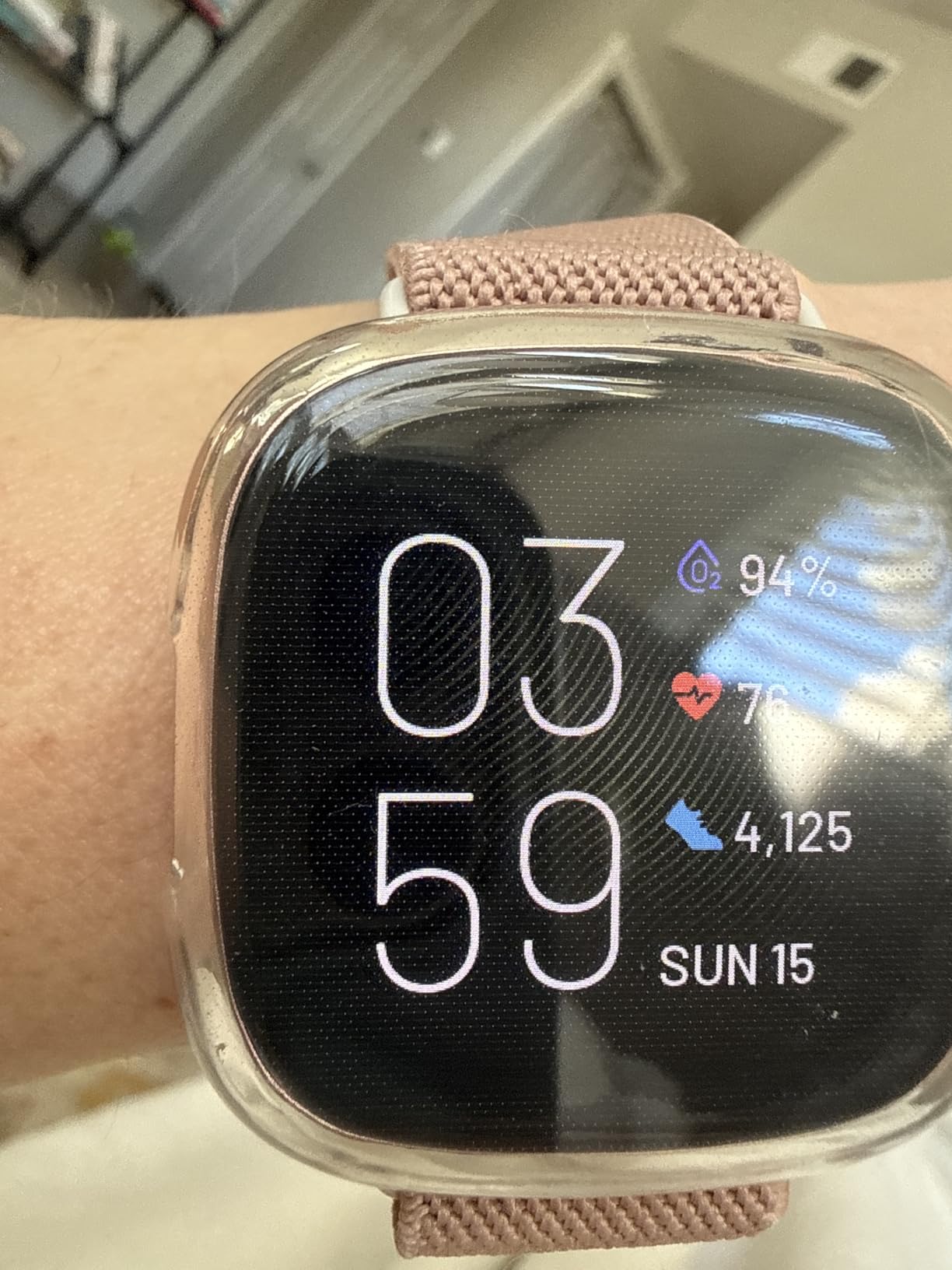 Google Fitbit Versa 4 Fitness Smartwatch, - Waterfall Blue/Platinum | Daily Readiness, 3-month Google Health Premium Membership included, GPS, 40+ exercise modes, sleep tracking customer photo 1