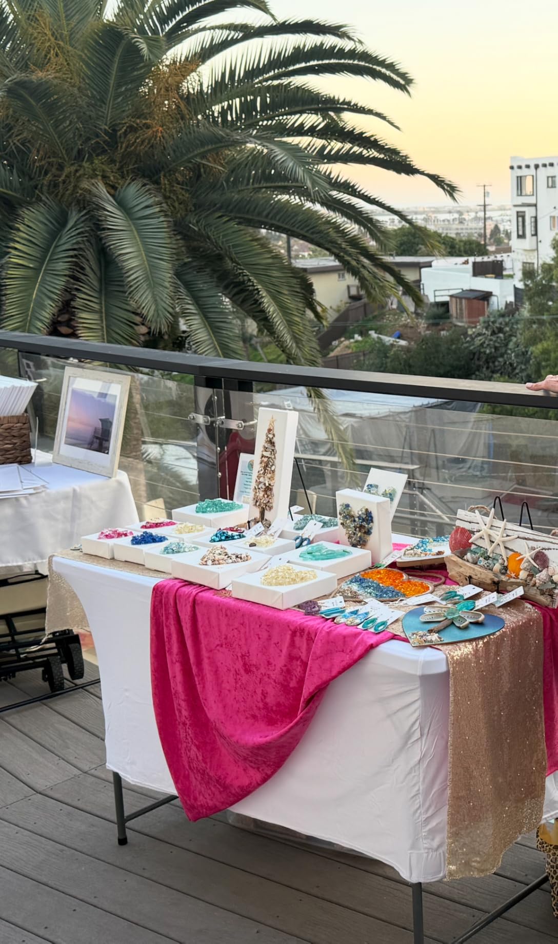 IVAPUPU 2 Pack 6FT Table Cloth for Rectangular Fitted Events Stretch Black Table Covers Washable Spandex Tablecloth Protector for Party, Wedding, Cocktail, Banquet, Festival customer photo 2