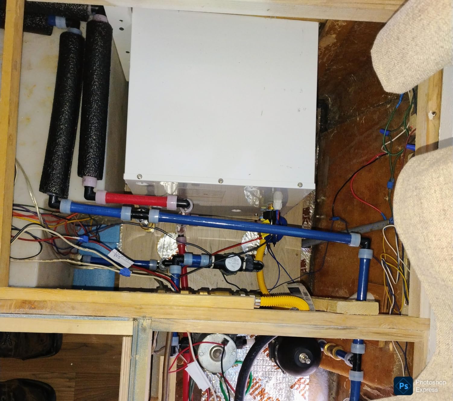 IWISS PEX-A Expansion Tool Kit with 3/8'', 1/2'' 3/4'' & 1'' Auto Rotation Expander Heads, Tubing Cutter, Ring Removal Tool for Uponor Wirsbo ProPEX, PowerPEX Fittings customer photo 2