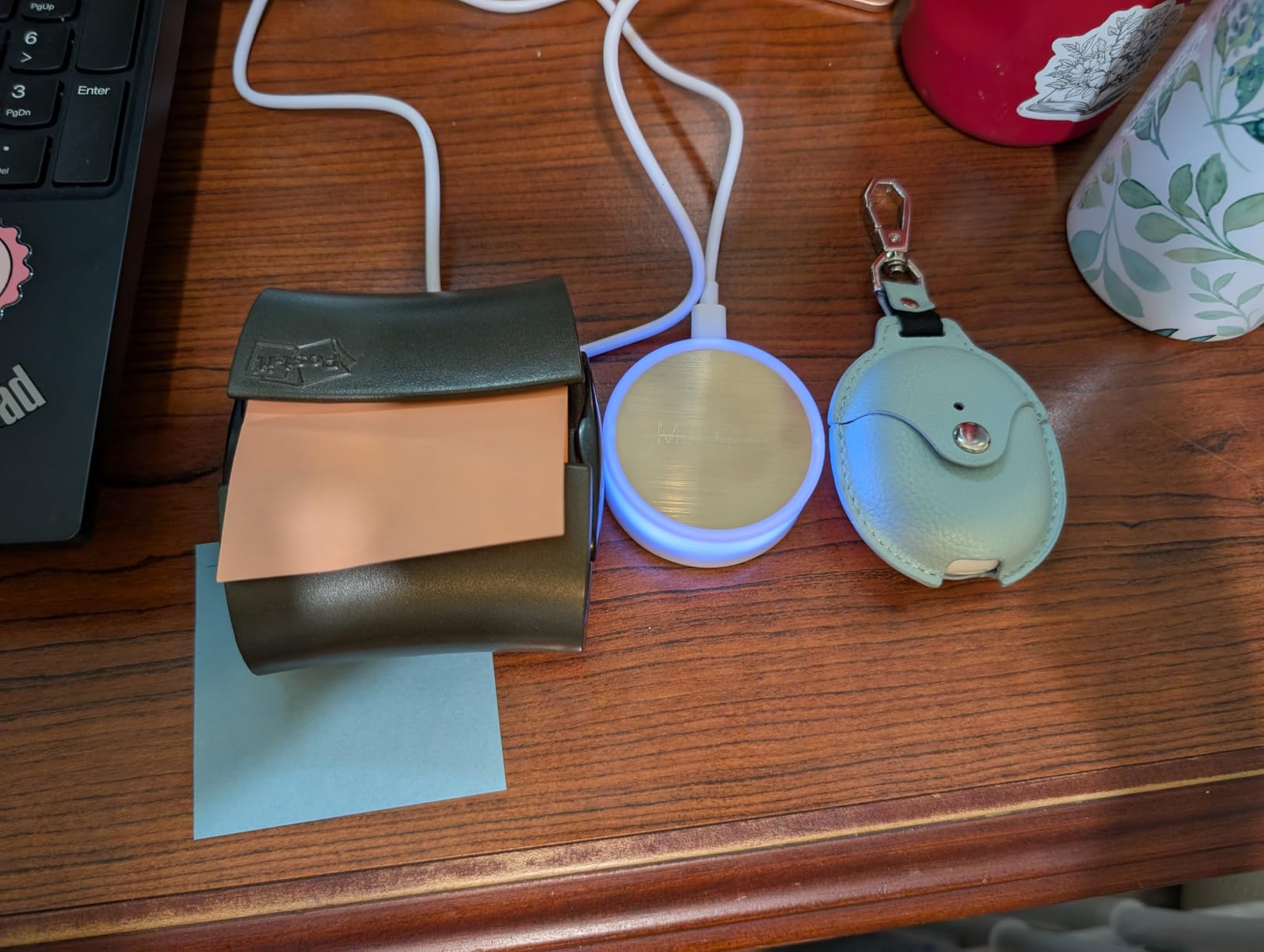 MuteMe - Illuminated Capacitive Touch Mute Button for Zoom, Teams, Google Meet & More (As Seen on Shark Tank)! Free Windows / Mac Software Required To Use MuteMe. customer photo 1