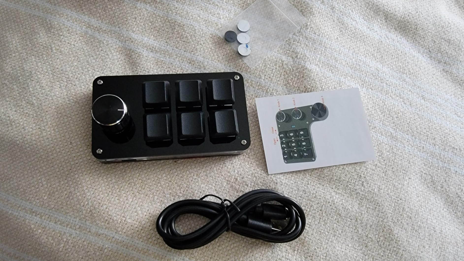 SIKAI CASE Programmable Macro Keyboard,6 Key Macro Mechanical Gaming Macro Keypad,Custom Knob KeyPad, Hot swappable Switch Gaming Keyboard,Wired programmable keypad with Drawing Programming Video customer photo 2