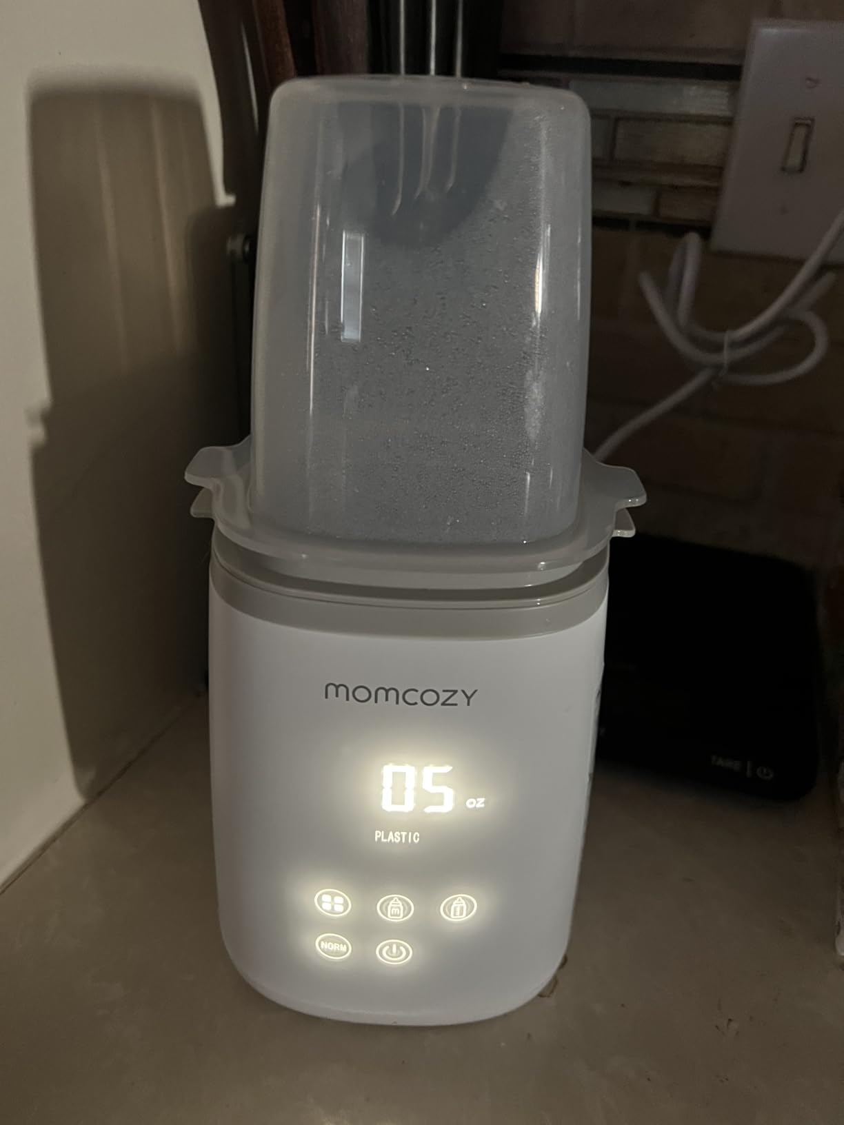 Momcozy Bottle Warmer, Fast Bottle Warmers for All Bottles with Timer, Accurate Temperature Control and Automatic Shut-Off, Multifunctional Bottle Warmer for Breastmilk customer photo 2