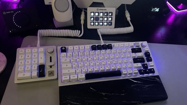 GMMK Macro Pad - Black Mechanical Numpad - 10 Key USB Keypad - Hotswap, Programmable Volume Knob, RGB Backlit, Wired & Wireless Bluetooth- Gaming Keyboard Number Pad customer photo 2