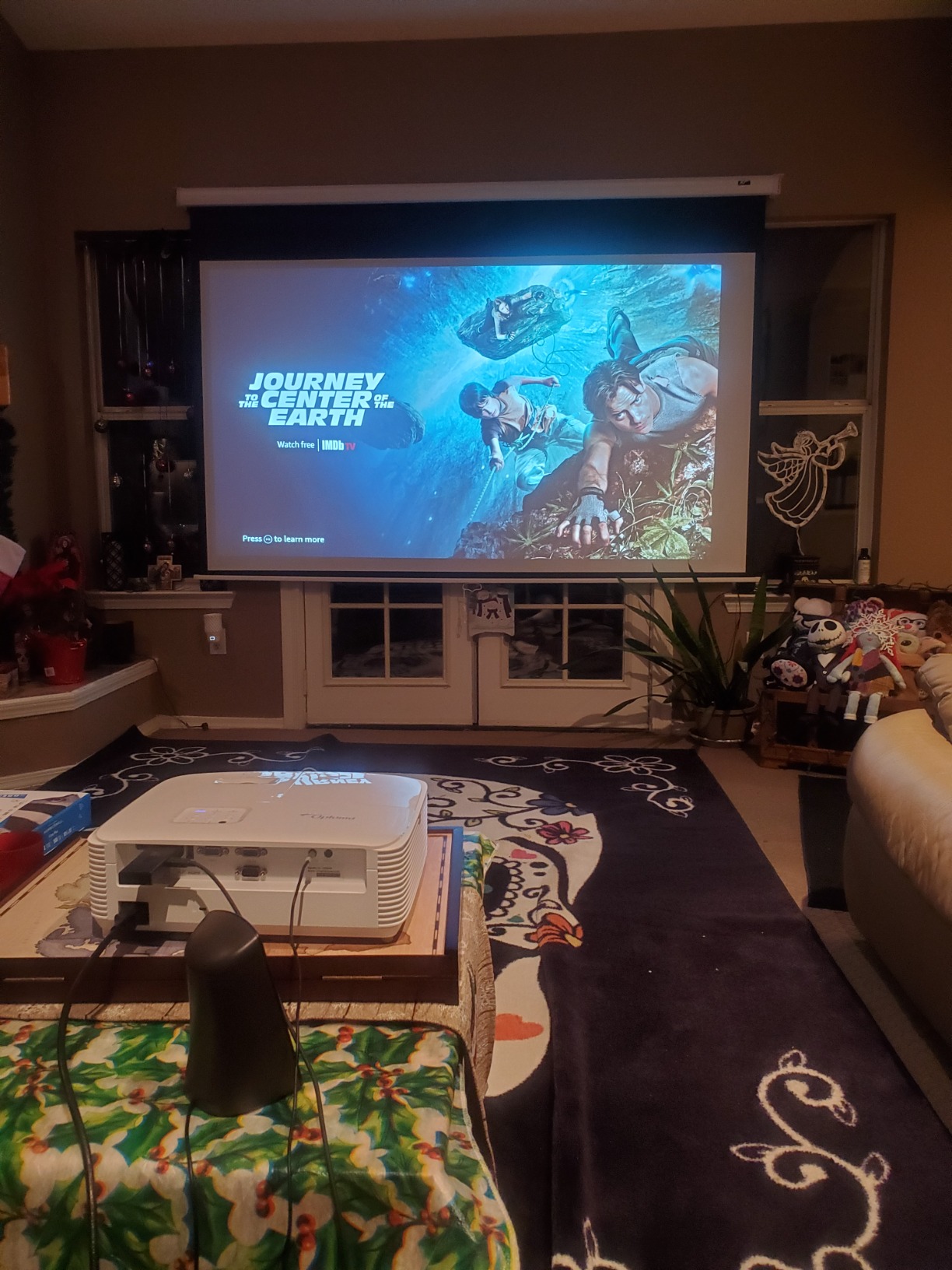 Optoma EH412x Professional 1080p Projector, 4,500 Lumens for Daytime Use in Meetings, Training and Classrooms, 15,000 Hour Lamp Life, 4K HDR Input, Built-In Speaker customer photo 1