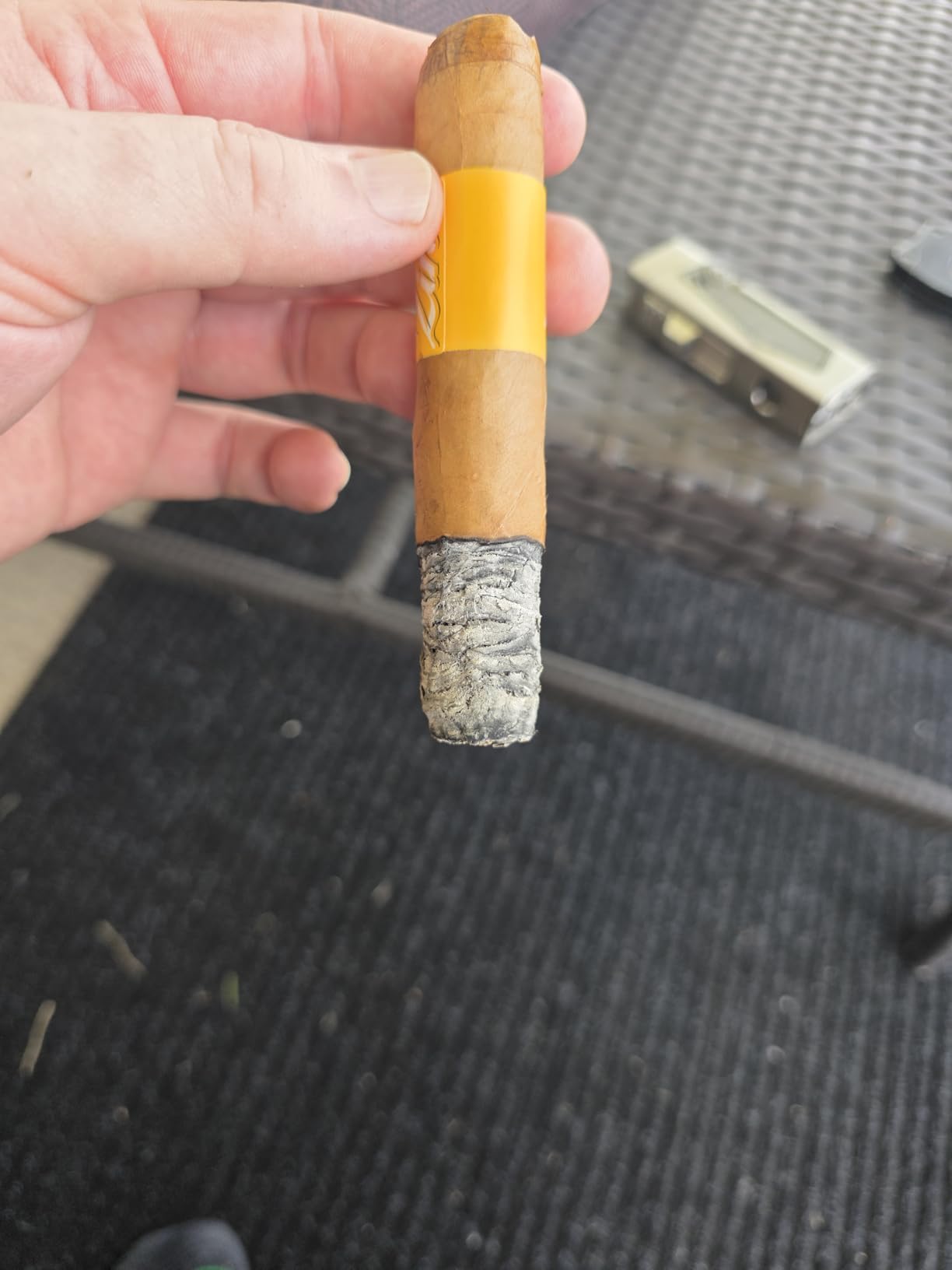 Cigar Lighter 4-Torch Jet Flame - Cigar Punch, Holder, Draw Enhancer, Windproof Refillable Butane Lighter with Gift Box, Multi-Functional Smoking Accessories customer photo 1