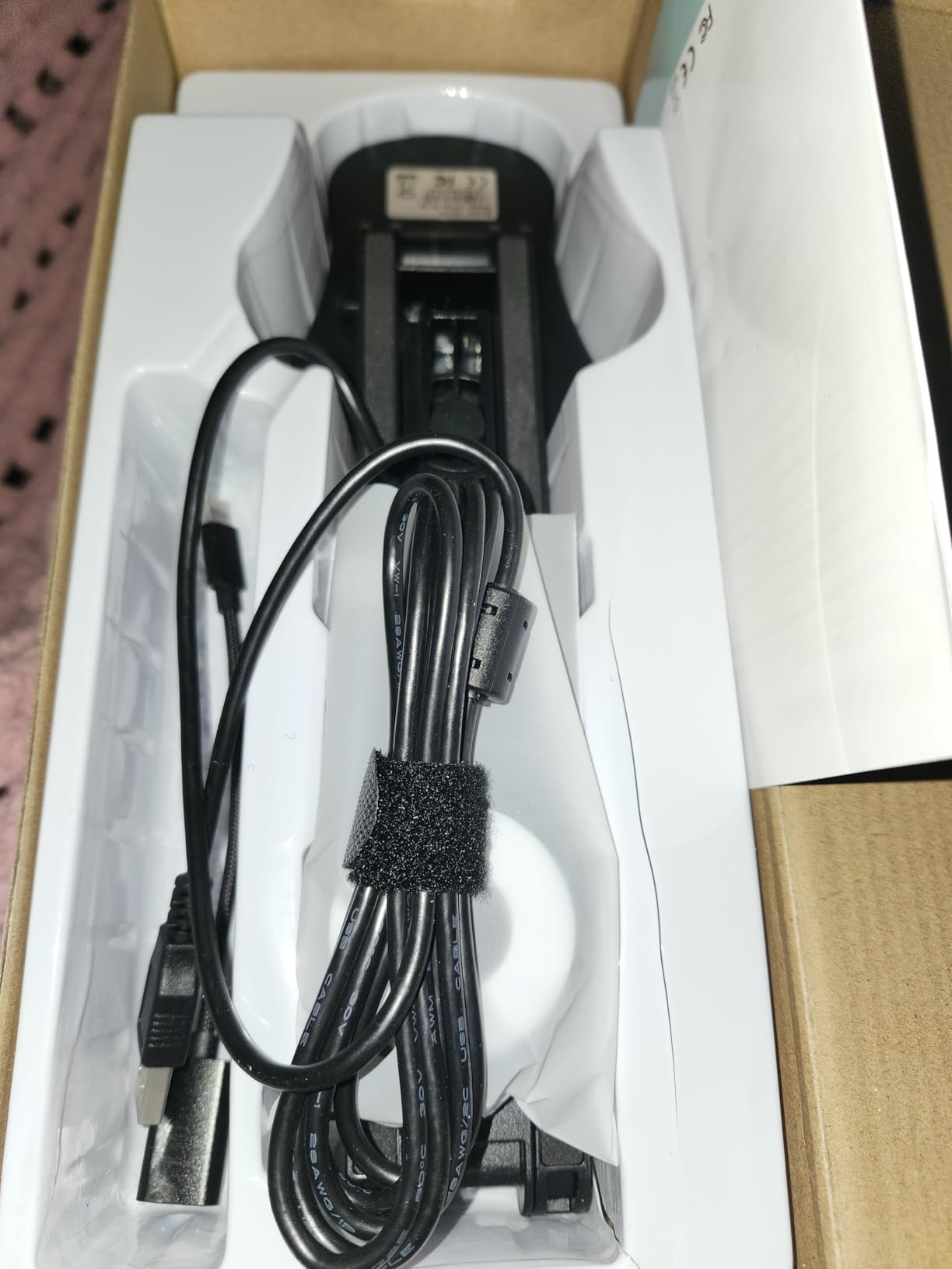 4K USB Document Camera for Teacher, 8MP Webcam & Visualiser for A3 Size with Dual Microphones, 3-Level LED Light, Image Invert, Foldable for Live Demo, Work with Windows, macOS and Chrome OS customer photo 1