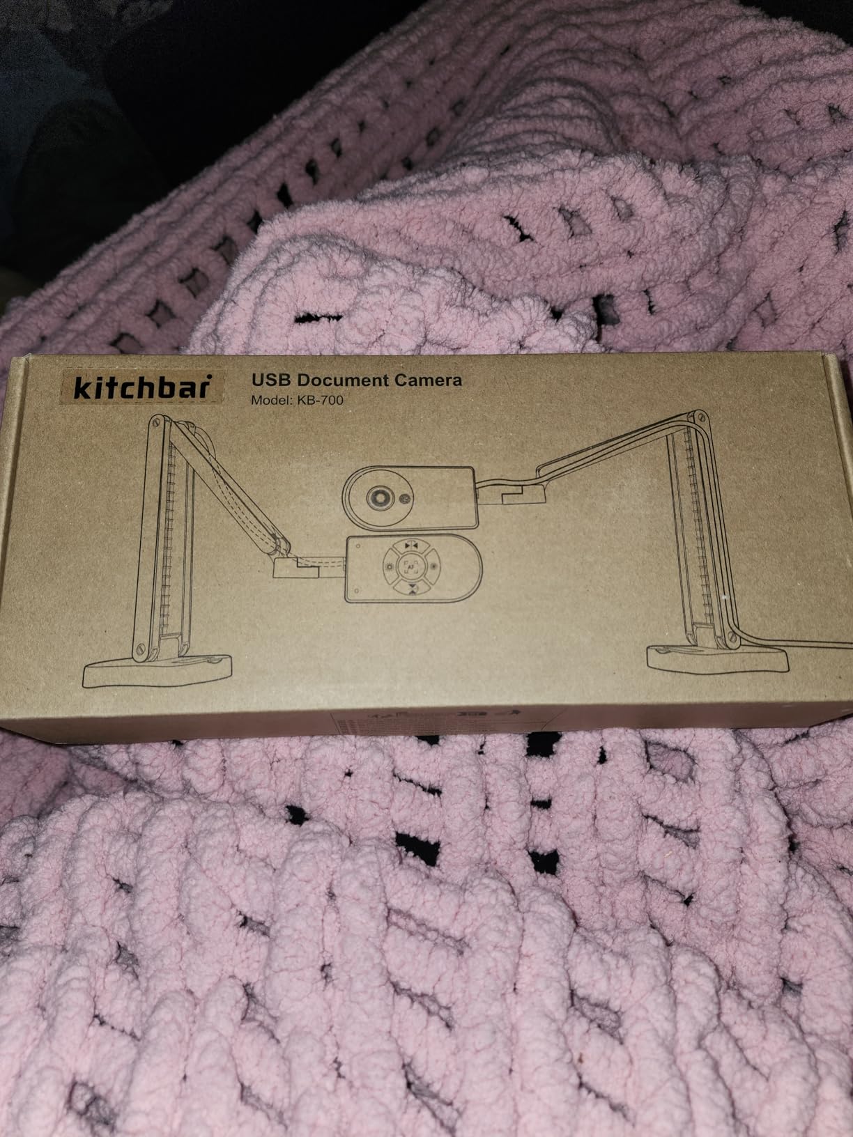 4K USB Document Camera for Teacher, 8MP Webcam & Visualiser for A3 Size with Dual Microphones, 3-Level LED Light, Image Invert, Foldable for Live Demo, Work with Windows, macOS and Chrome OS customer photo 2