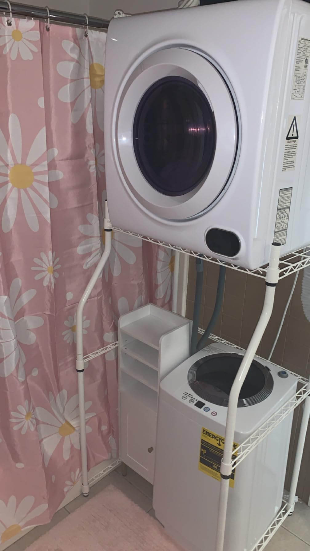 COSTWAY Portable Washing Machine, 8Lbs Capacity Full-automatic Washer with 6 Wash Programs, LED Display, 3 Water Levels, Compact Laundry Washer and Dryer Combo for Home, Apartment, Dorm, RVs customer photo 1