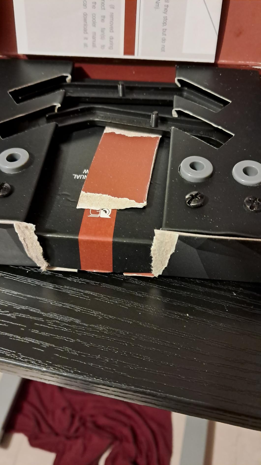 Noctua NM-AM5/4-MP78 chromax.Black, SecuFirm2 Mounting-Kit for AMD AM5 & AM4 (Black) customer photo 2