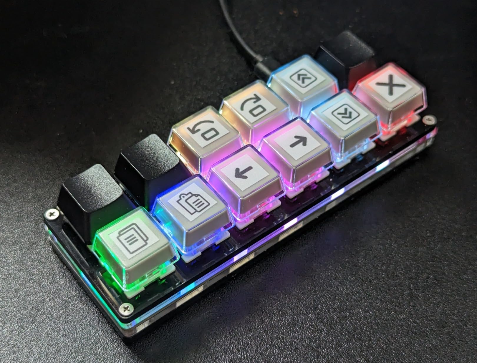 12 Key Mechanical Gaming Keyboard One Handed Keypad USB-C Wired OSU Keypad Programmable and Hot Swappable Keyboard. customer photo 2