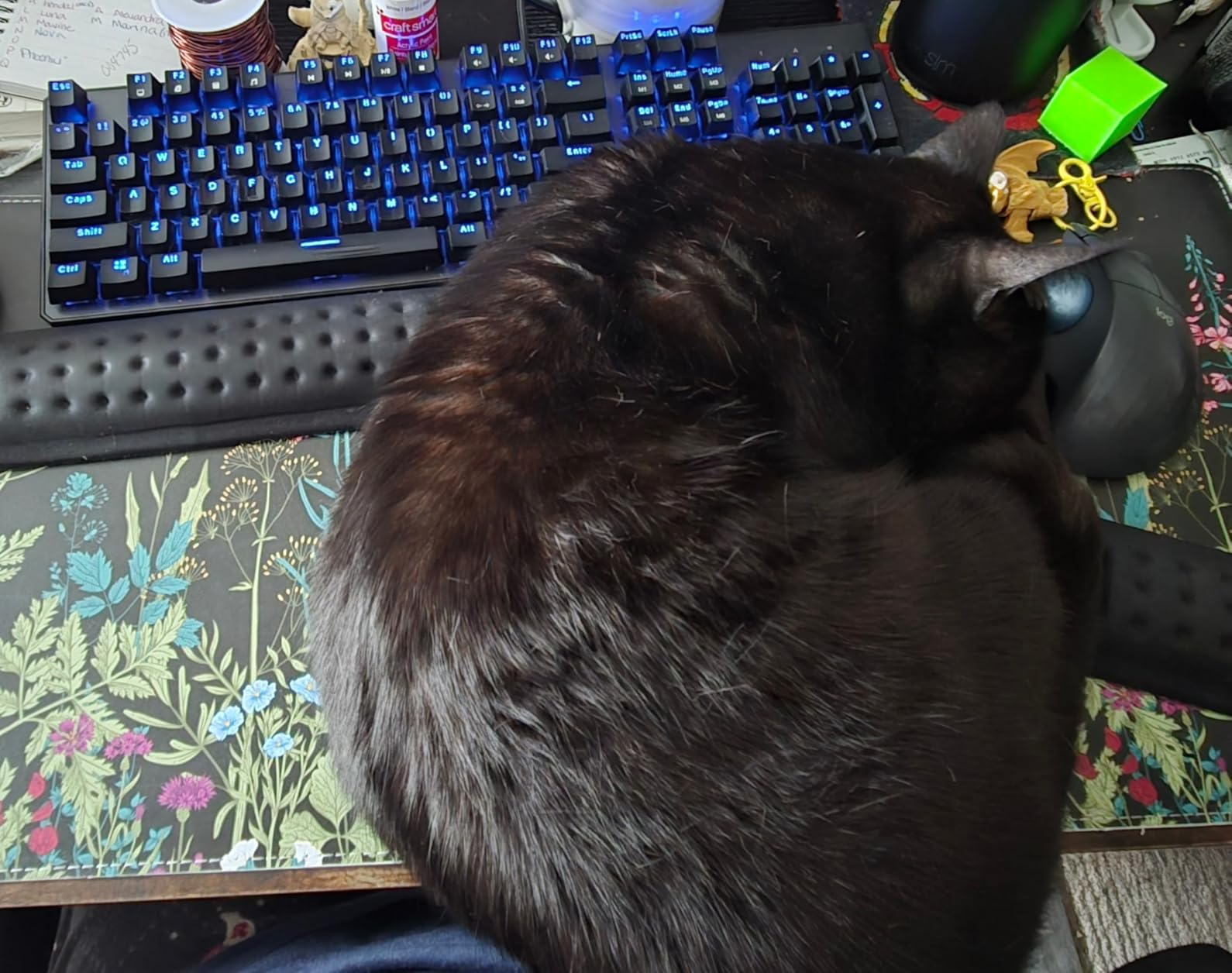 iCasso Heated Mouse Pad, XL Big Desk Pad with 4 Heating Levels & 4 Auto Shut-Off Levels for Computer Keyboard, 31.5