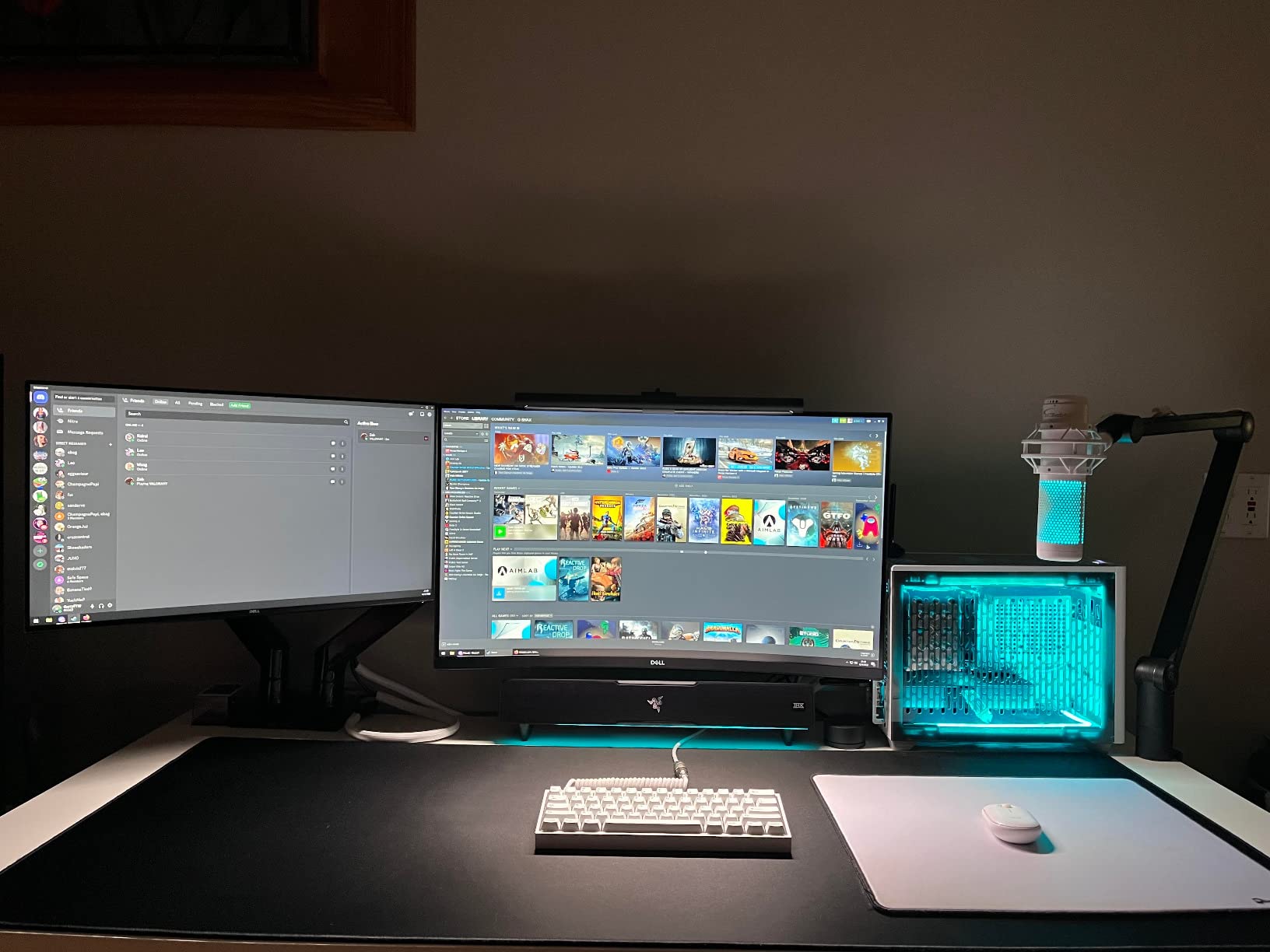 Leviathan V2 X PC Soundbar with Full-Range Drivers - Compact Design - Chroma RGB - USB Type C Power and Audio Delivery - Bluetooth 5.0 - for PC, Laptop, Smartphones, Tablets & Nintendo Switch customer photo 1