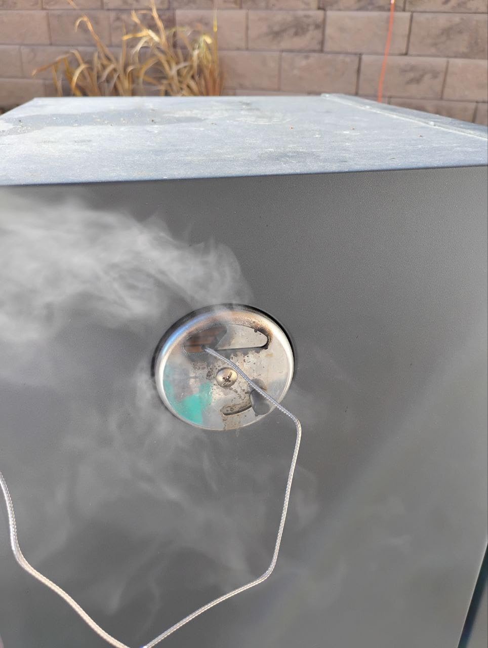 EAST OAK 30 Electric Smoker for Outdoors | Built-in Meat Probe & Clear Viewing Window | Side Chip Loader for 6x Longer Uninterrupted Smoking | 725 sq in Cooking Area for Bigger Batches, Night Blue customer photo 2