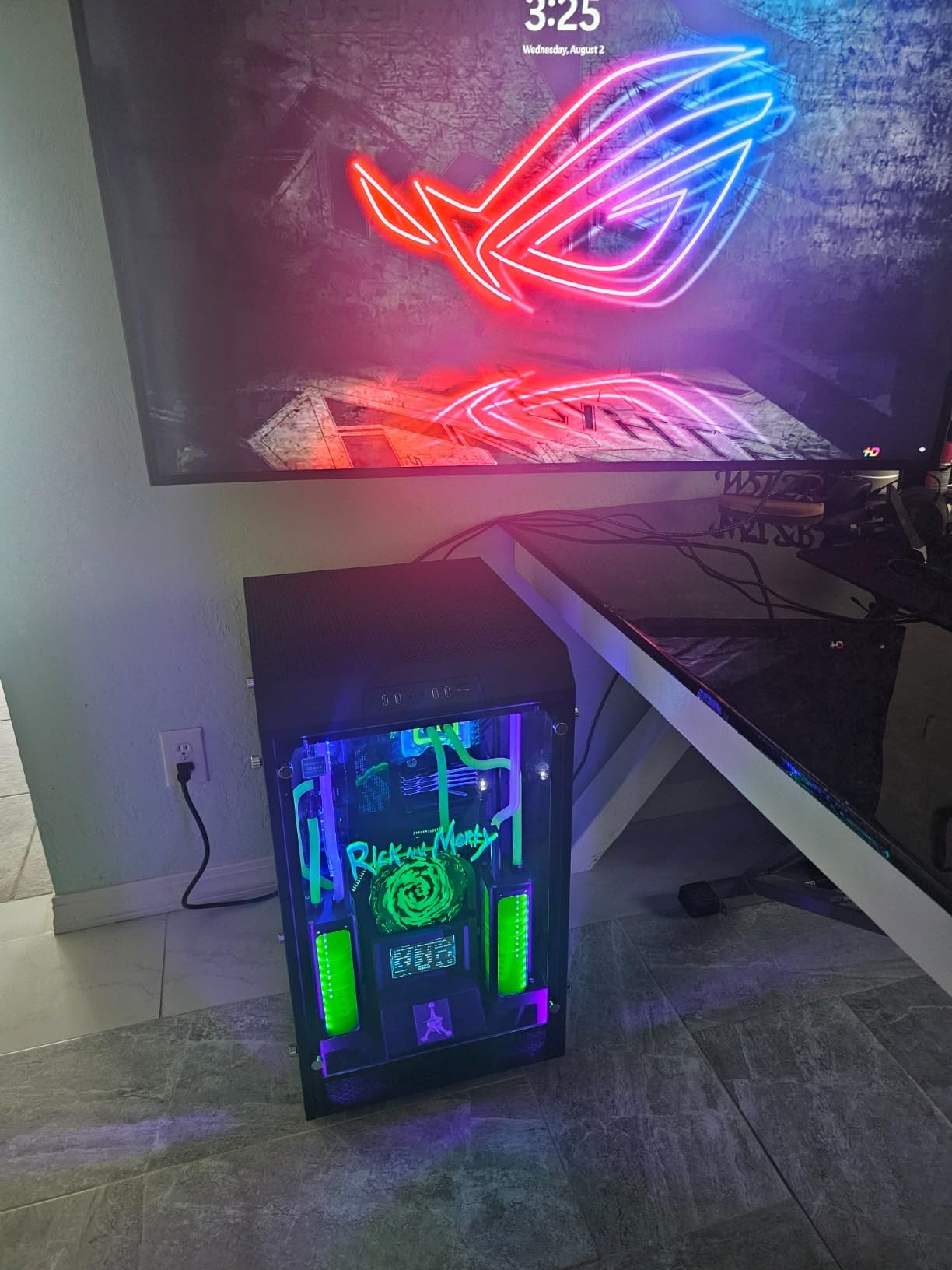 GOWENIC 5in USB Screen, Temperature Monitor with PC CPU Data, Sensor Panel Display customer photo 1