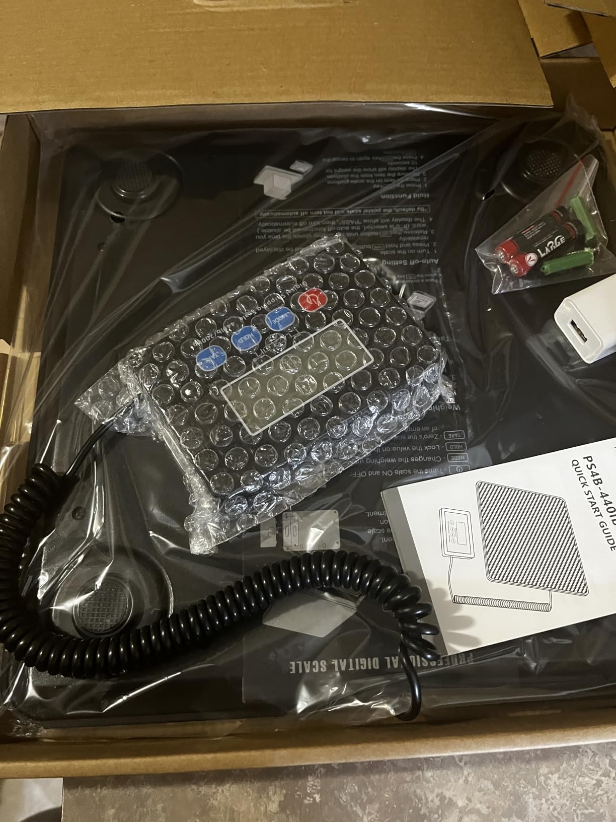 Fuzion Shipping Scale, 440LB x 10g High Accuracy Postal Scale, Hold/Tare Function, Digital Shipping Postal Scale for Packages, Postage, Luggage, Mailing, Battery & AC Adapter Included customer photo 1