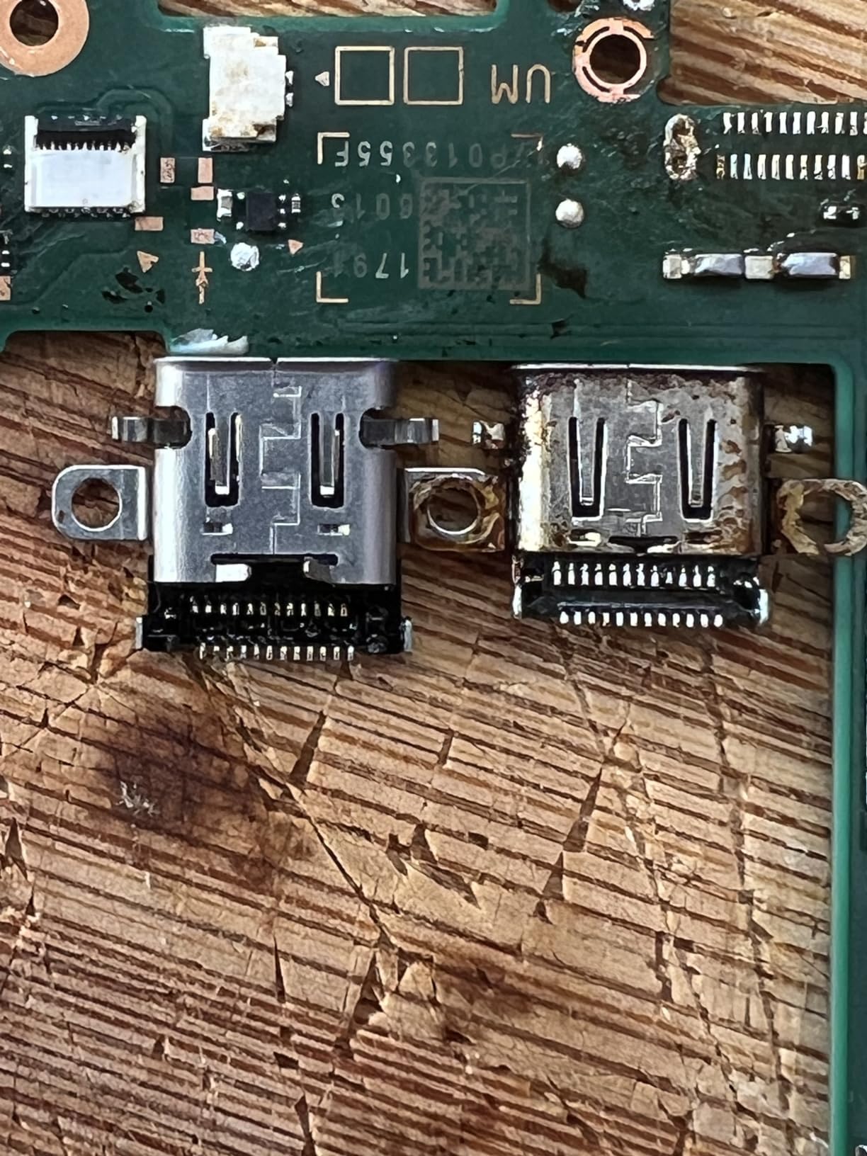 Mcbazel 2 Pack Replacement Type C Port for Nintendo Switch, USB C Charging Port Charger Socket Connector Replacement Repair Kit Accessories for Switch customer photo 2