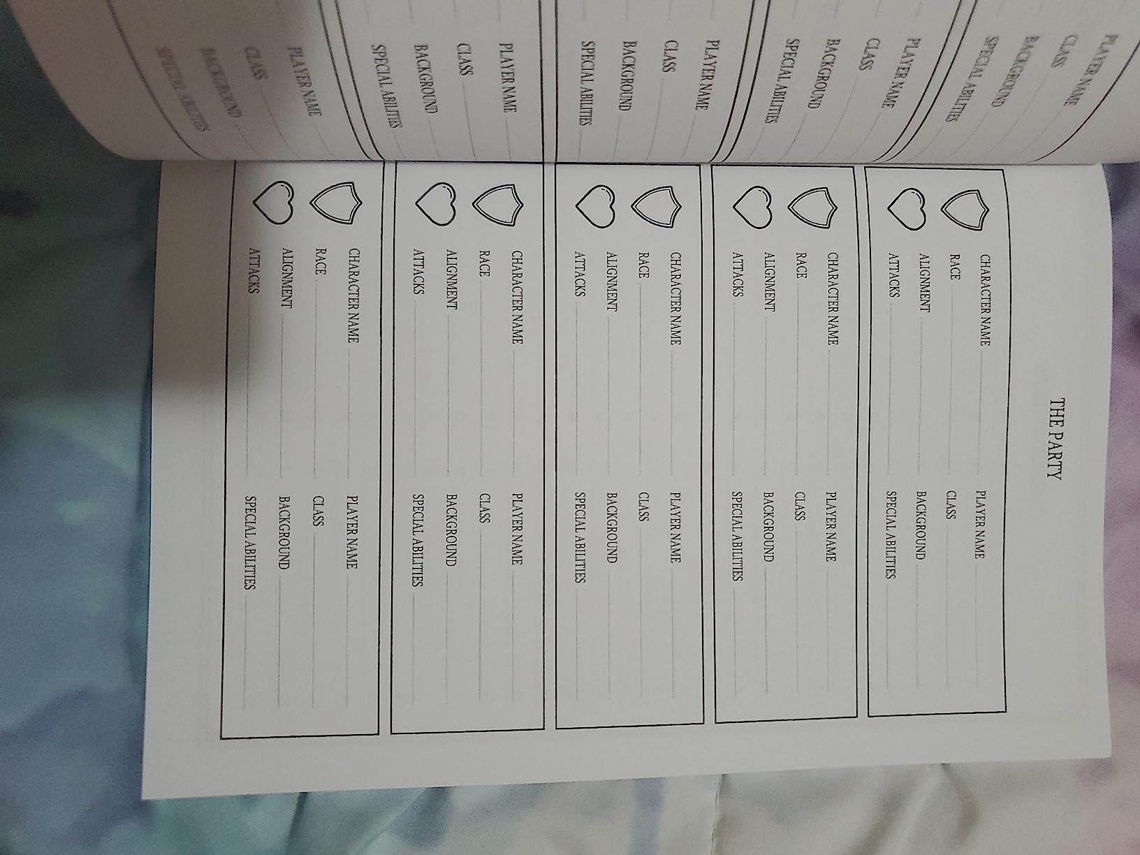 Character Journal: DnD RPG Notebook With Character Sheets and Session Notes For Campaign Role Playing Games and More customer photo 1