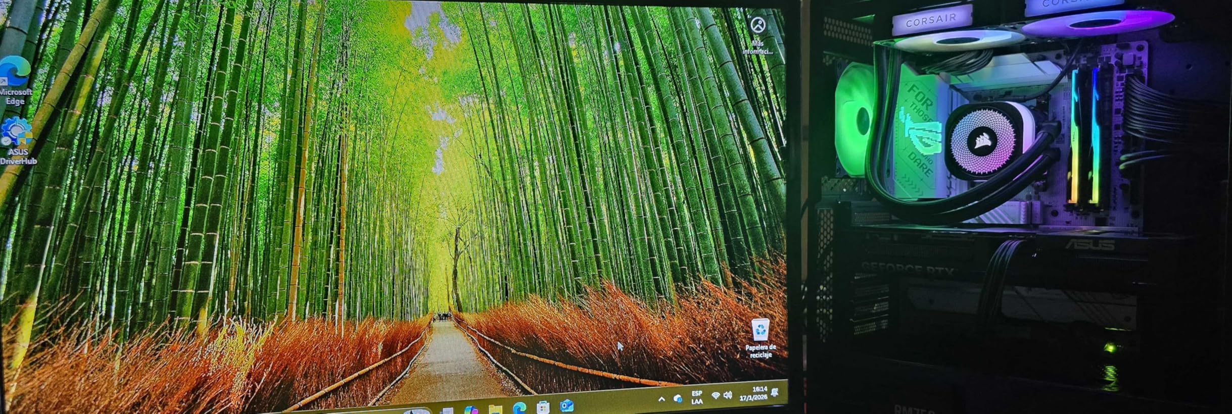 G.SKILL Trident Z5 Neo RGB Series DDR5 RAM (AMD Expo) 32GB (2x16GB) 6000MT/s CL30-38-38-96 1.35V Desktop Computer Memory U-DIMM - Matte Black (F5-6000J3038F16GX2-TZ5NR) customer photo 1