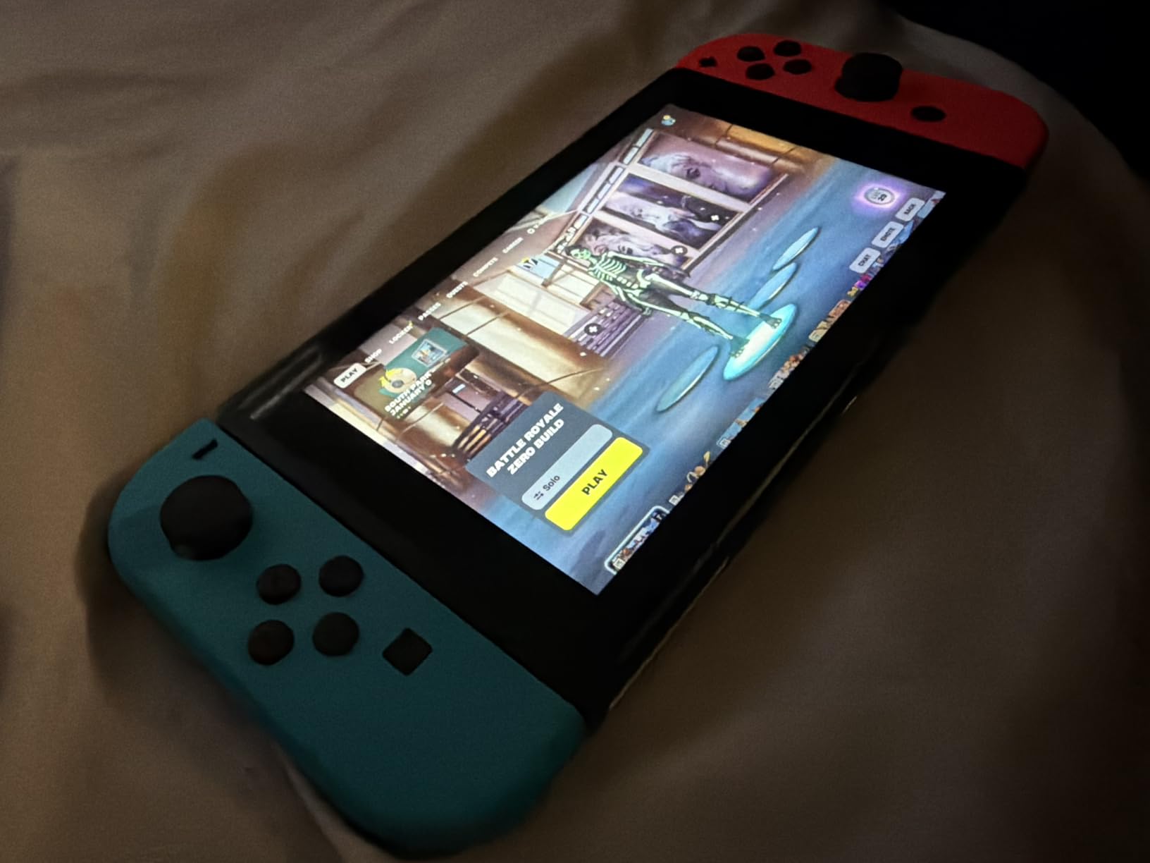 Nintendo Switch with Neon Blue and Neon Red Joy-Con - Handheld Gaming Console customer photo 1