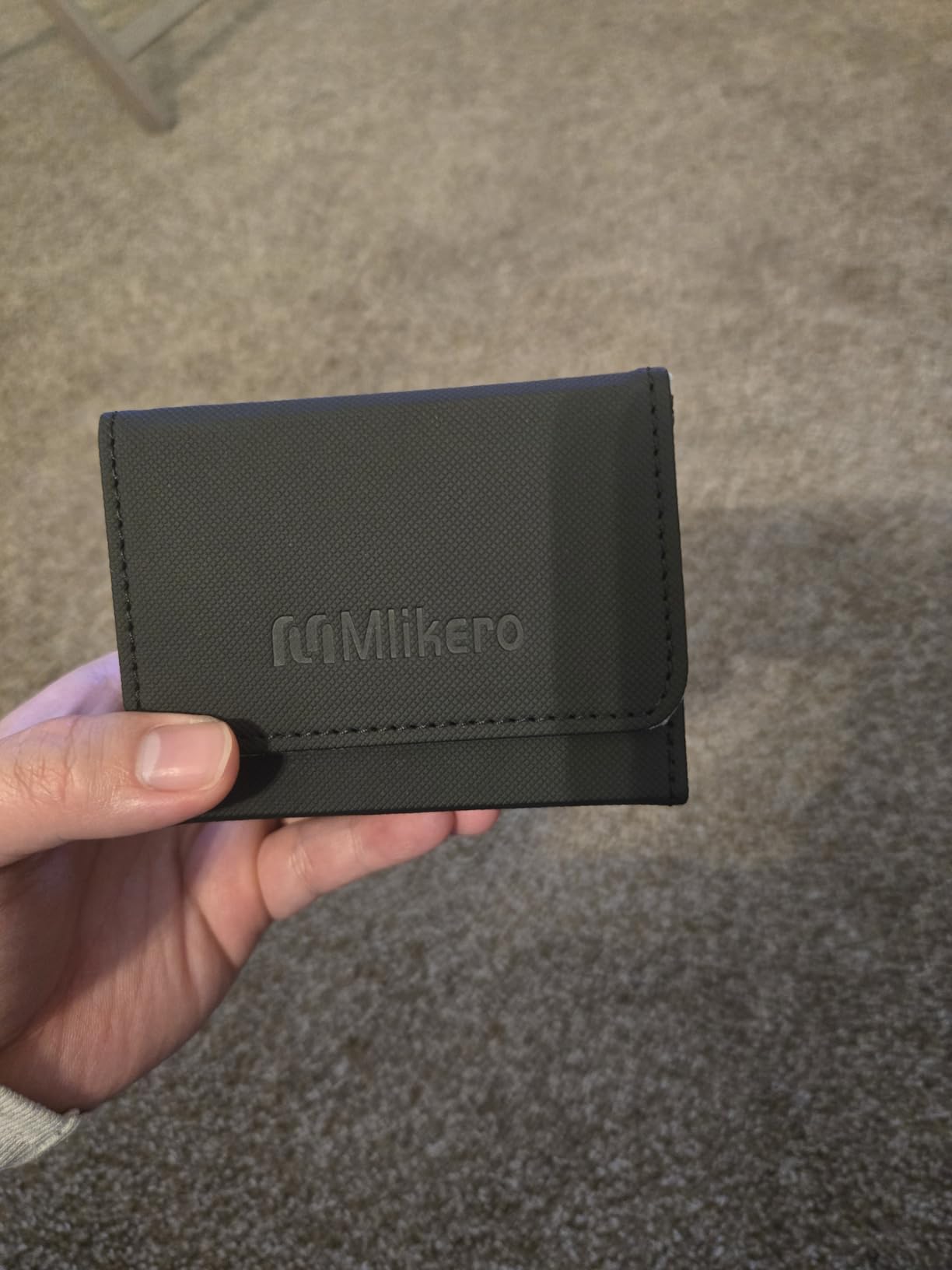 Mlikero Card Deck Case for Trading Cards 1800+, Trading Card Storage Box with 10 Dividers and 3 Foam Stoppers, Leather Magnetic Closure Commander Deck Box Fit for YuGiOh, MTG and Sport Cards customer photo 1