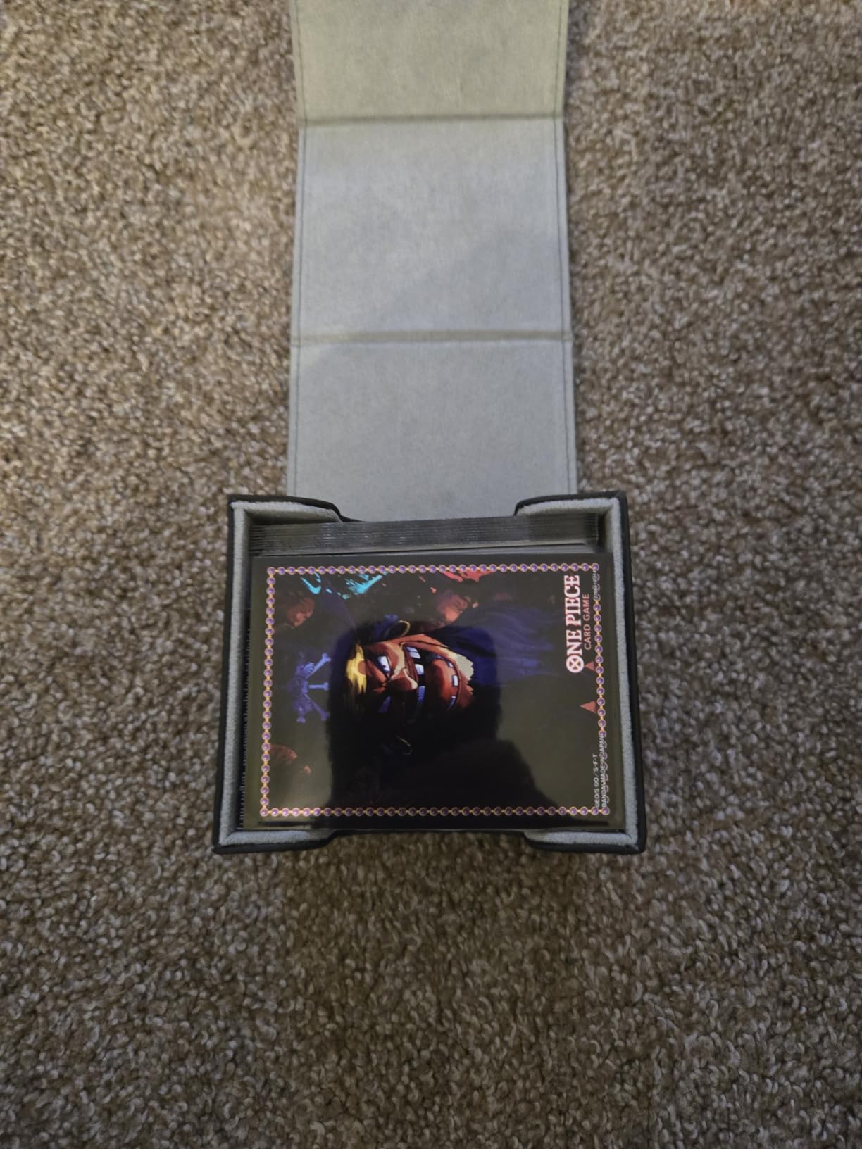 Mlikero Card Deck Case for Trading Cards 1800+, Trading Card Storage Box with 10 Dividers and 3 Foam Stoppers, Leather Magnetic Closure Commander Deck Box Fit for YuGiOh, MTG and Sport Cards customer photo 2