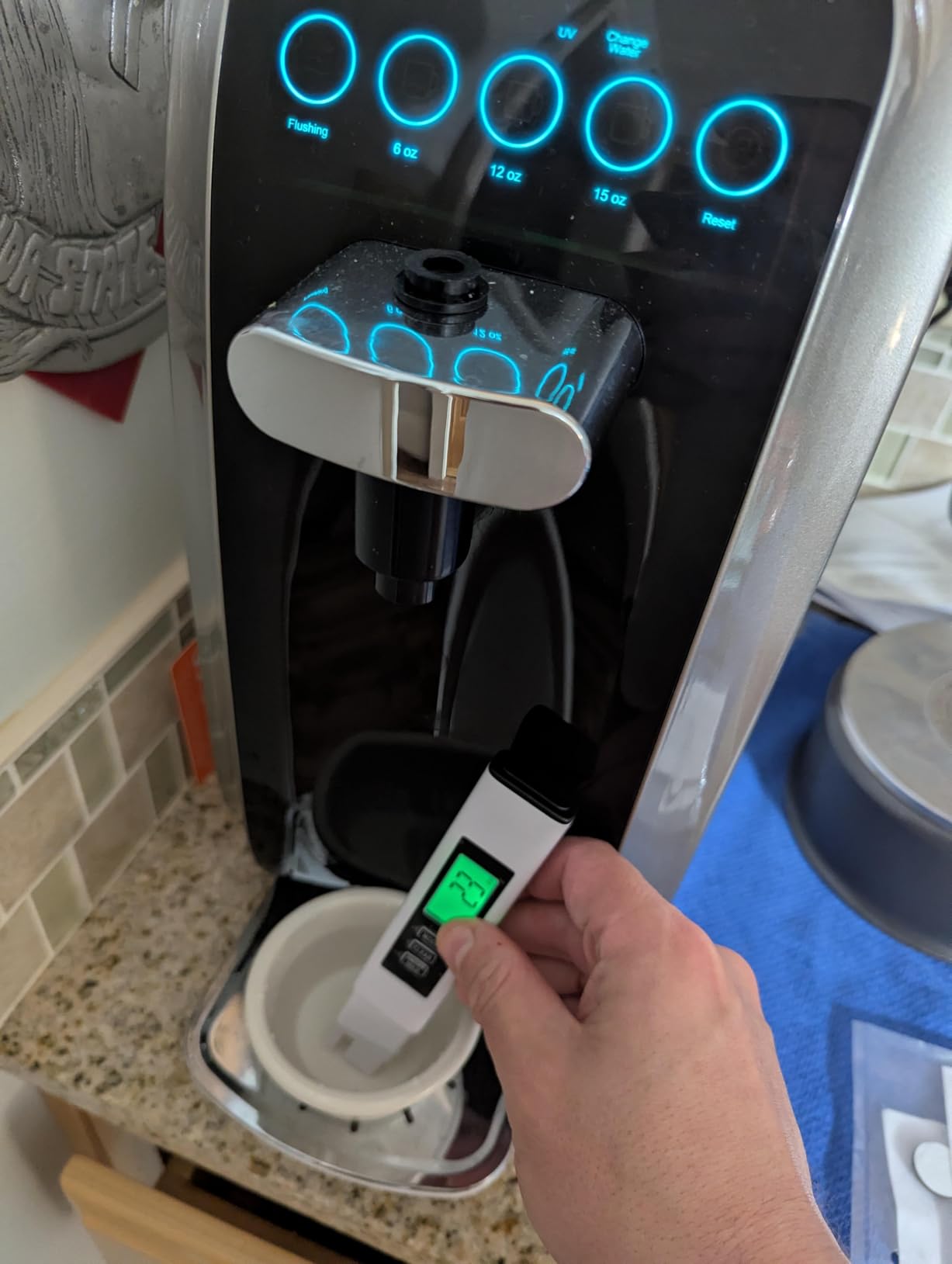 SimPure Y7P-BW UV Countertop Reverse Osmosis Water Filter, NSF/ANSI 58 Certified, 5 Stage RO Water Filtration System, Water Purifier for Home, No Installation, 4:1 Pure to Drain, Classic Pure Taste customer photo 2