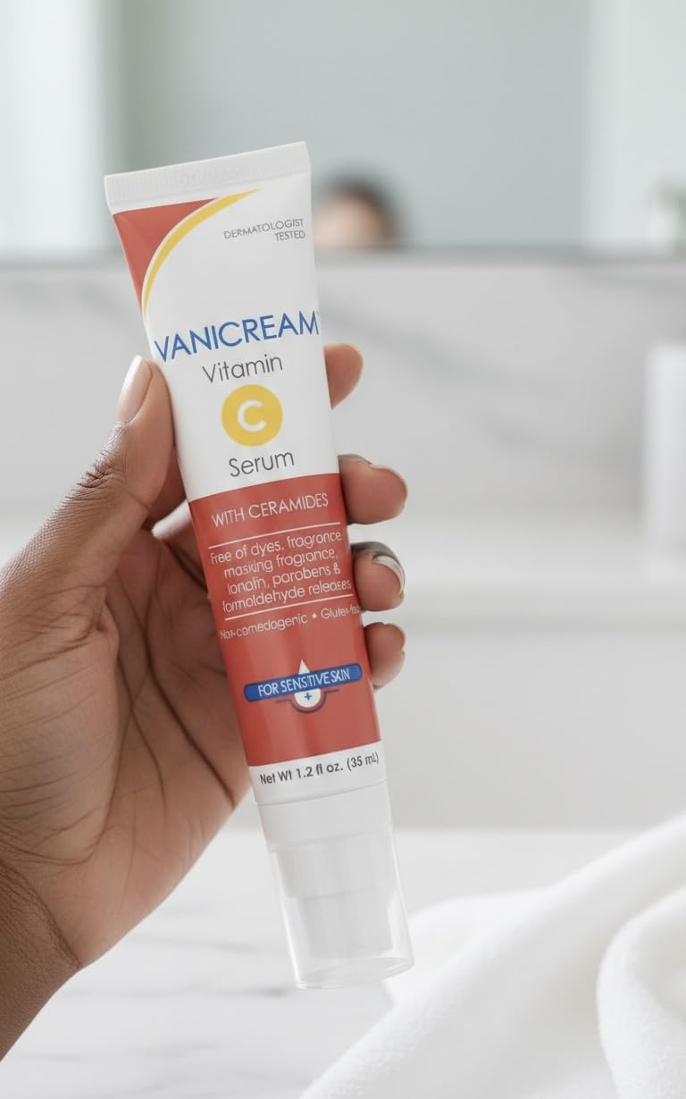 Vanicream Vitamin C Serum, 1.2 Fl Oz, Formulated without Common Irritants for Sensitive Skin, Milky and Lightweight Brightening Serum, Hydrates & Boosts Glow, Dermatologist-Tested customer photo 1