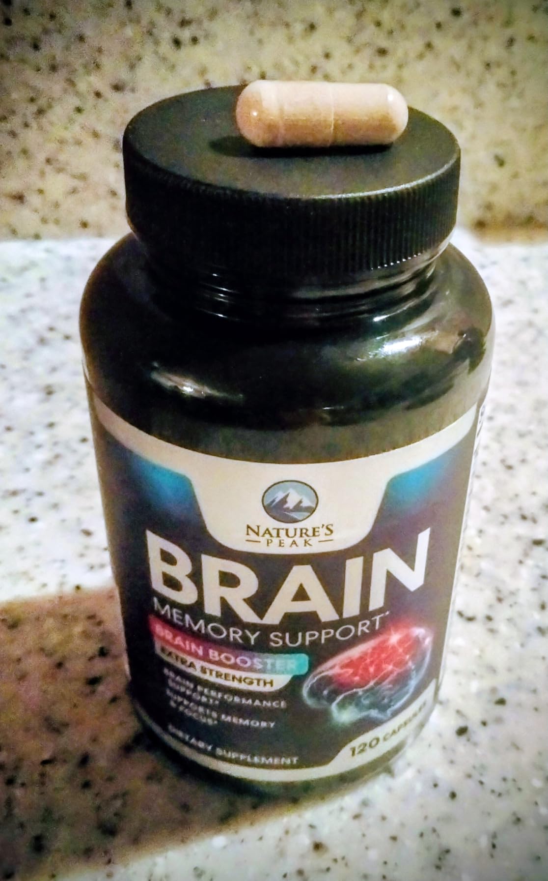 Brain Memory Supplement - 3X Strength Nootropics for Concentration, Clarity & Focus Support - Brain Health Cognitive Vitamins with Bacopa, Phosphatidylserine & DMAE, Brain Booster Pills, 120 Capsules customer photo 1