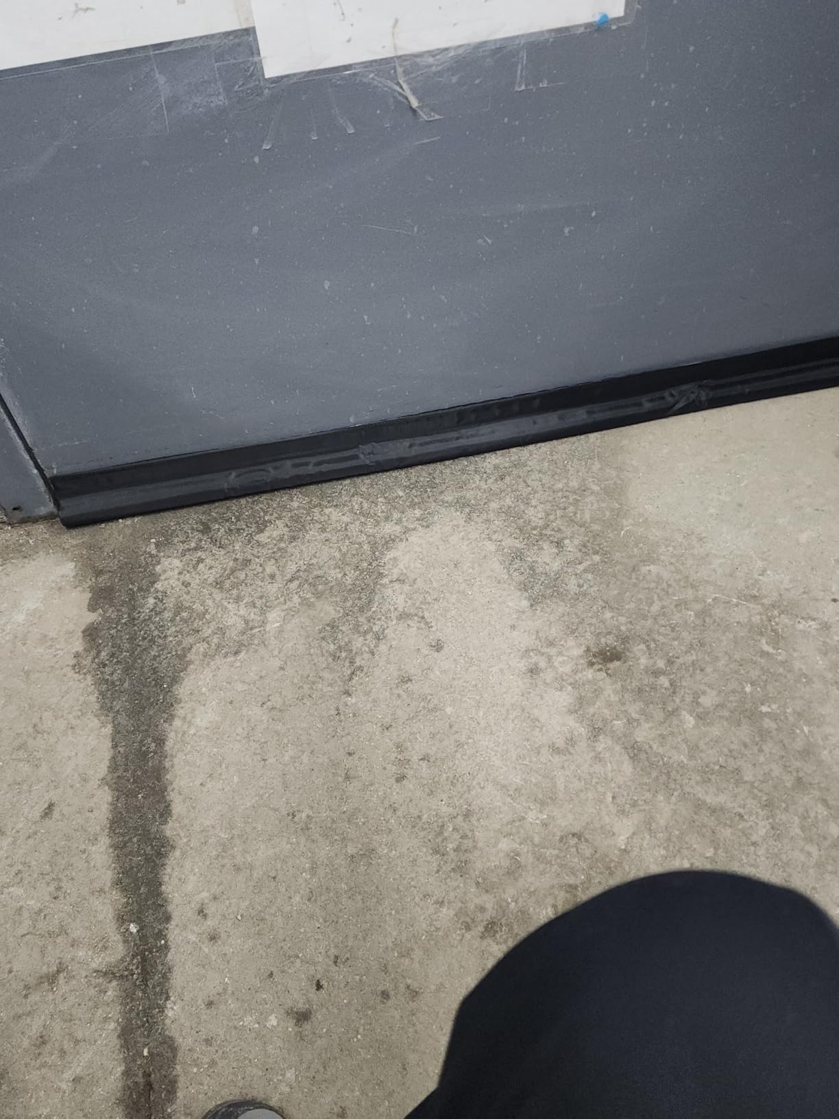 HomeProtect Door Draft Stopper 36 Inch Under Door Draft Blocker Door Sweep for Bottom of Door Reduce Cold Air, Soundproof, Light, Odor, Weather Stripping Door Seal Strip Fit for Interior/Exterior customer photo 1